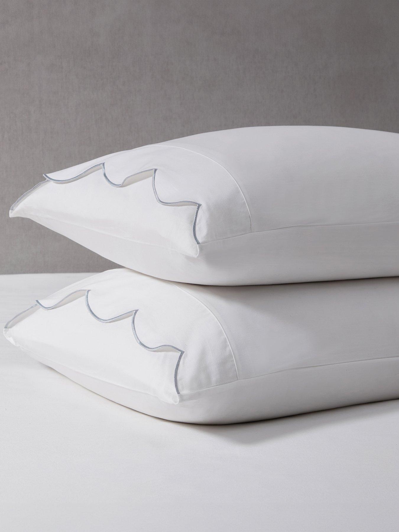  image of dusk-simone-scallop-embroidered-edge-classic-pillowcases--off-whiteblue