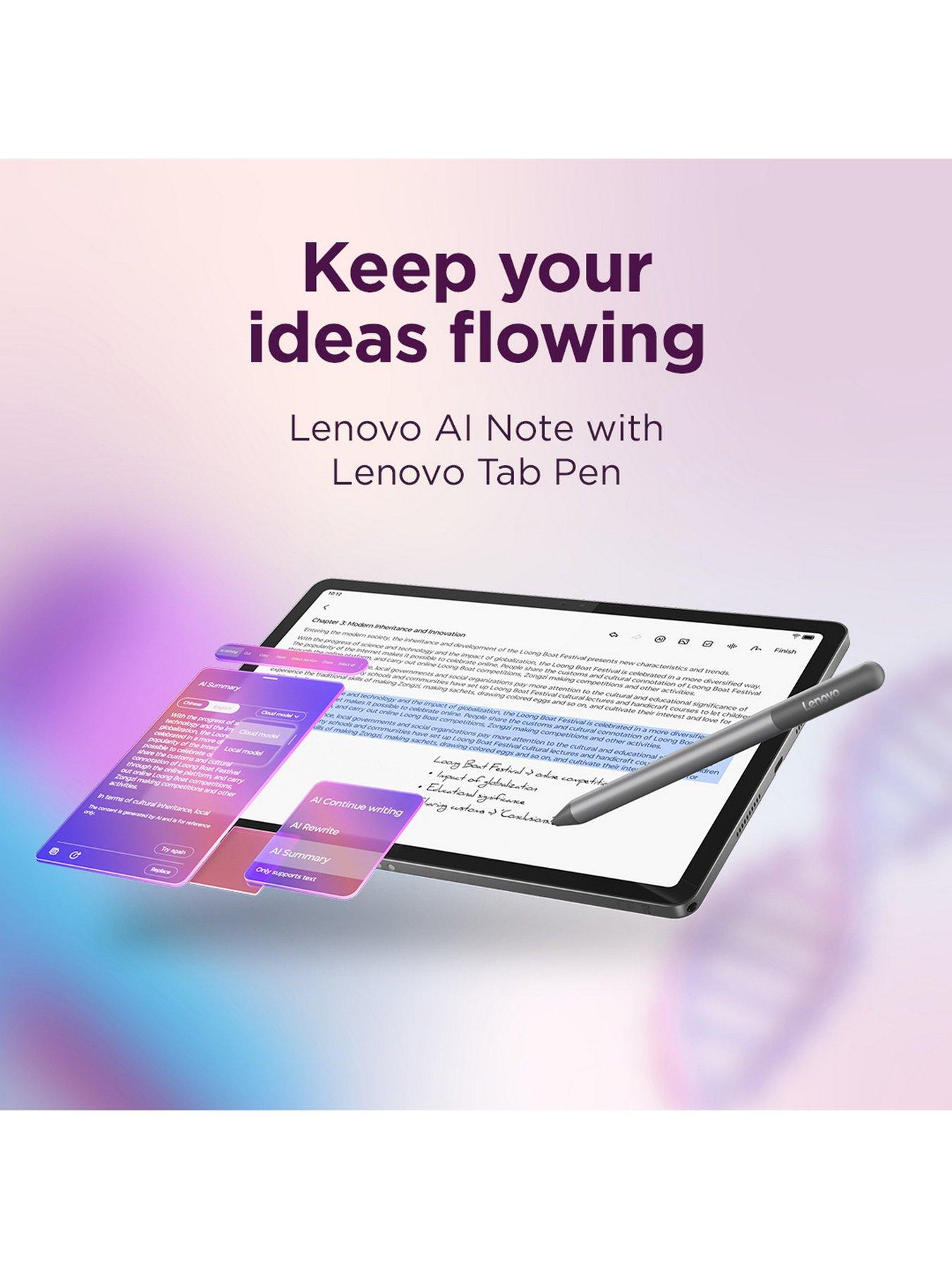  image of lenovo-idea-tab-11-tabletnbsp128gb-with-folio-keyboard-amp-tab-pen