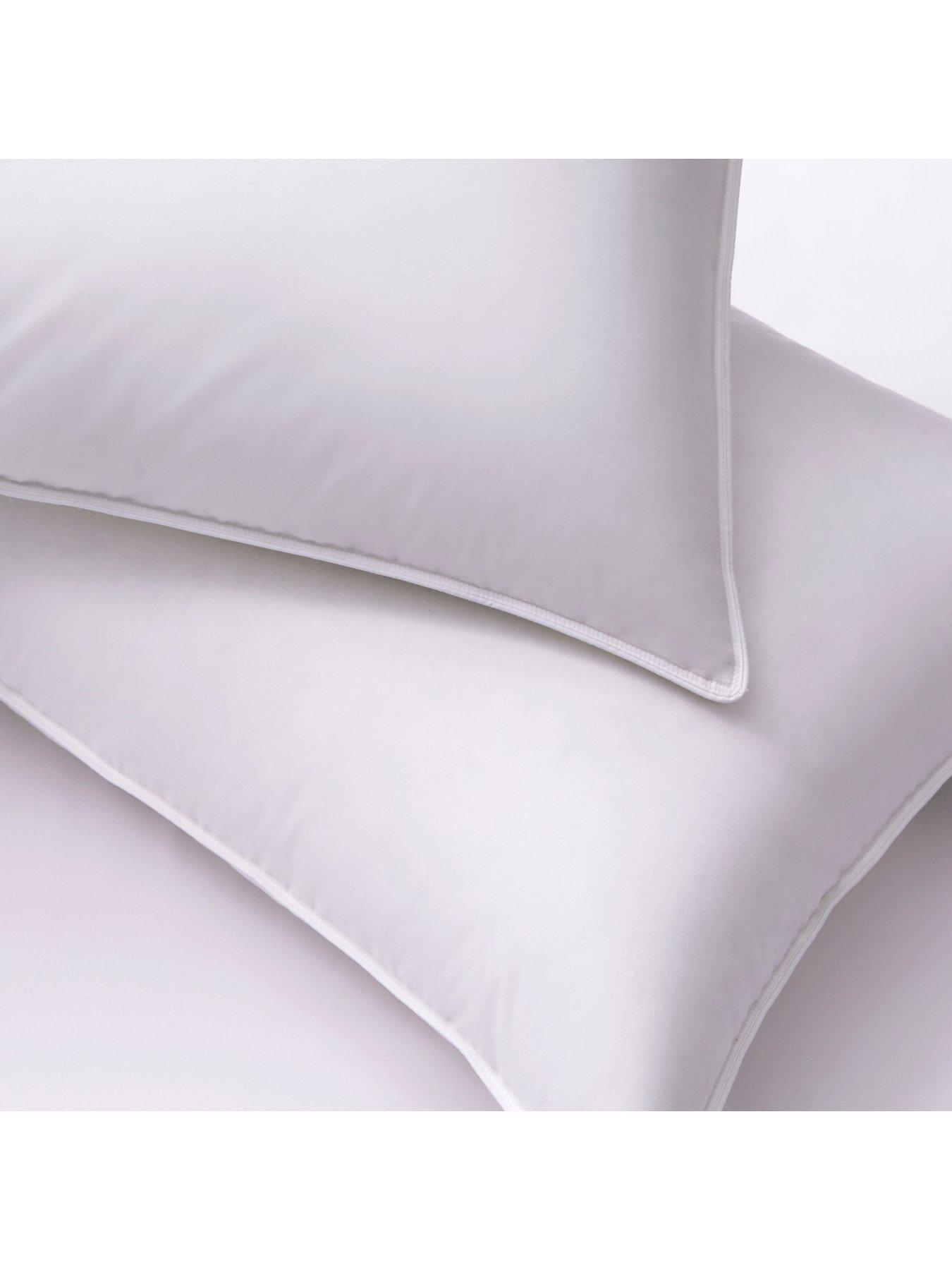  image of dusk-goose-down-standard-white-pillow