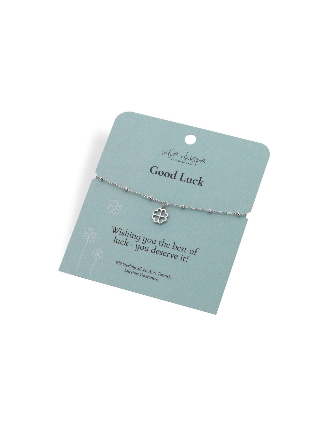 Image 2 of 4 of Silver Whisper Luck Bracelet
