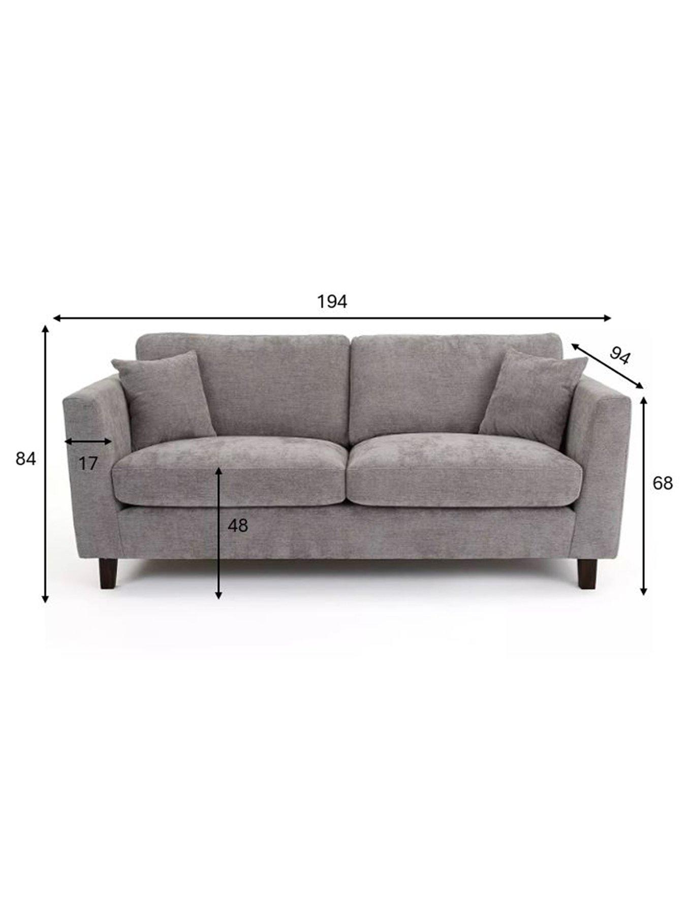 Image 7 of 7 of The Very Collection Cala Fabric&nbsp;3 Seater Sofa - FSC&reg; Certified