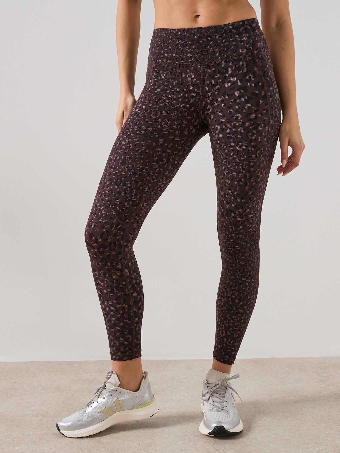 Sweaty Betty Womens Training Power 7/8 Workout Tights - Brown