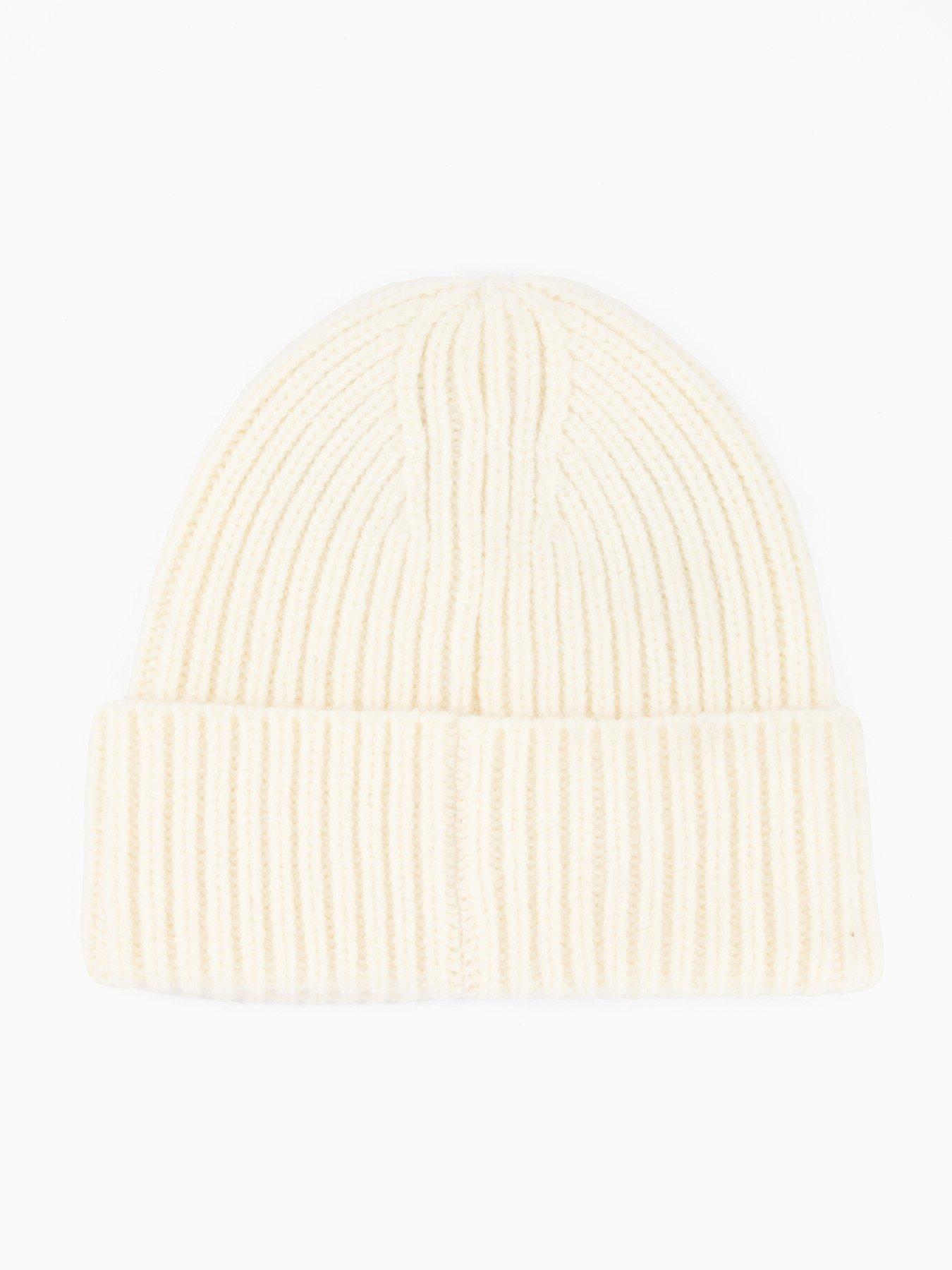 Image 2 of 4 of Sweaty Betty Womens Soft Cloud Knitted Beanie - White