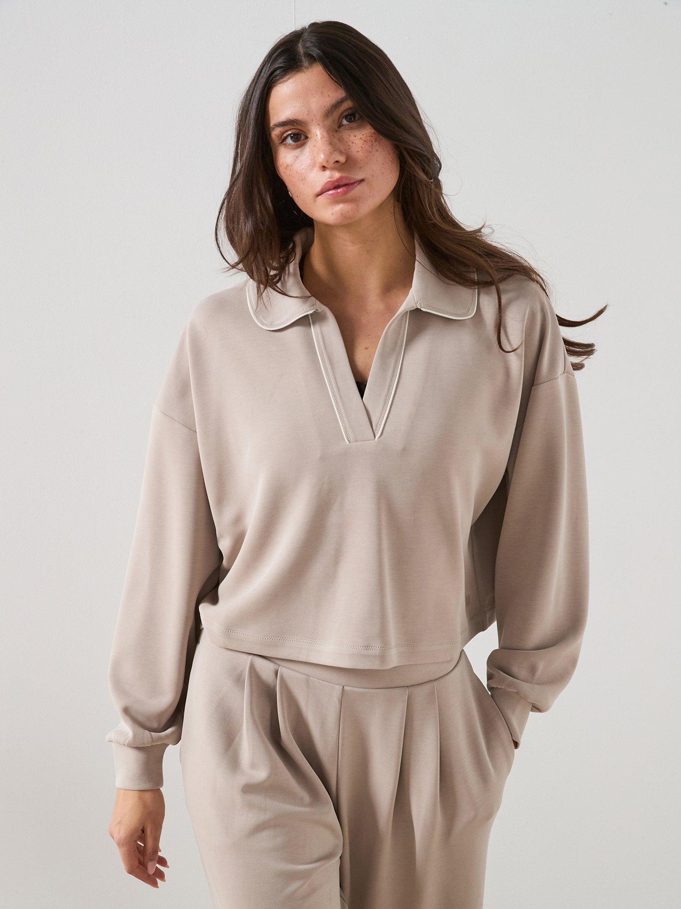 sweaty-betty-womens-training-sand-wash-crop-henley-sweatshirt-beige
