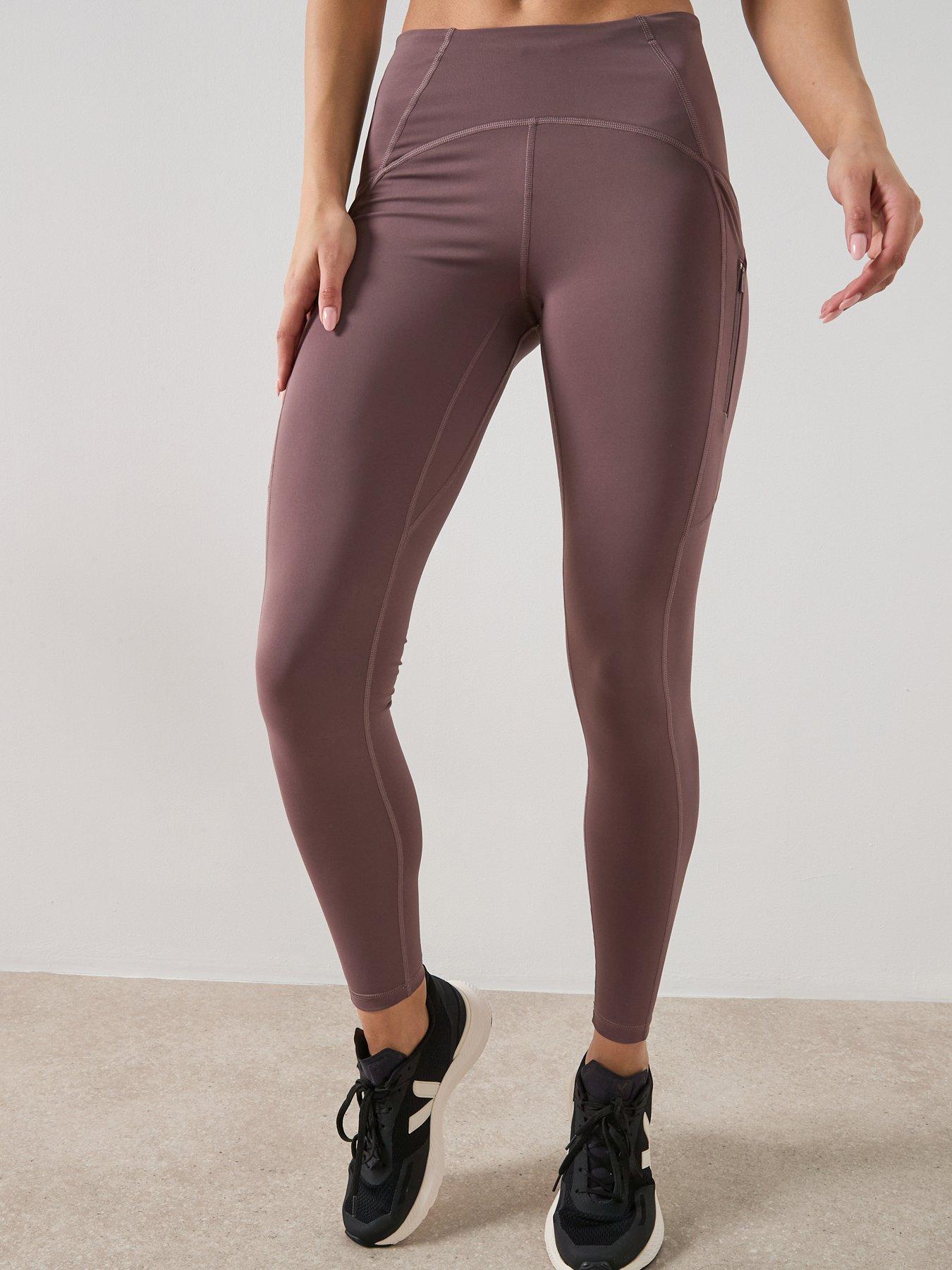 Sweaty Betty Womens Training Winter Power 7/8 Tights - Brown