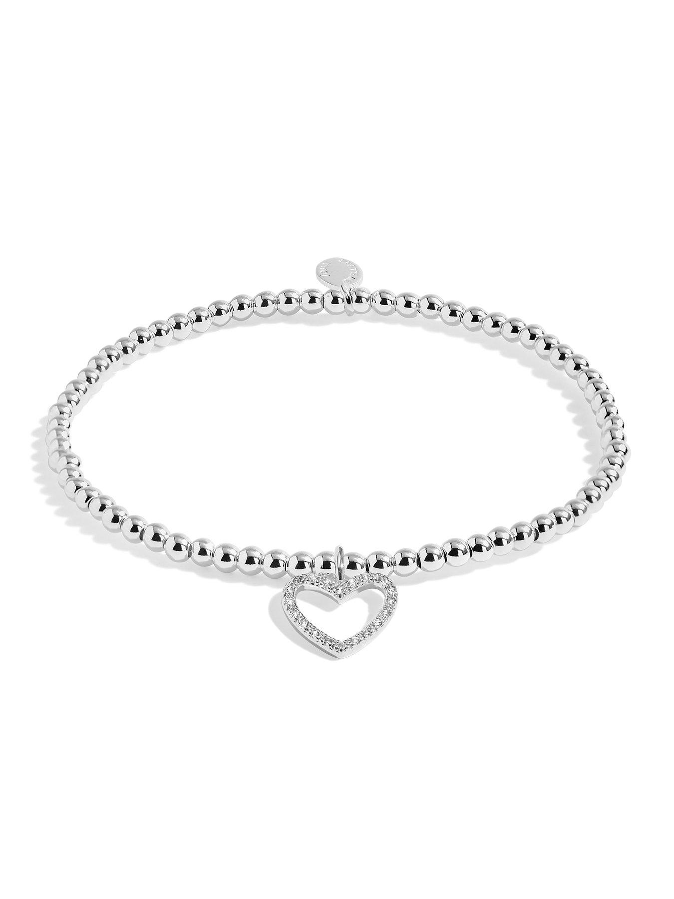 Image 4 of 5 of Joma Jewellery CHRISTMAS A LITTLE , MERRY CHRISTMAS , Silver Plated , Bracelet , 17.5cm stretch