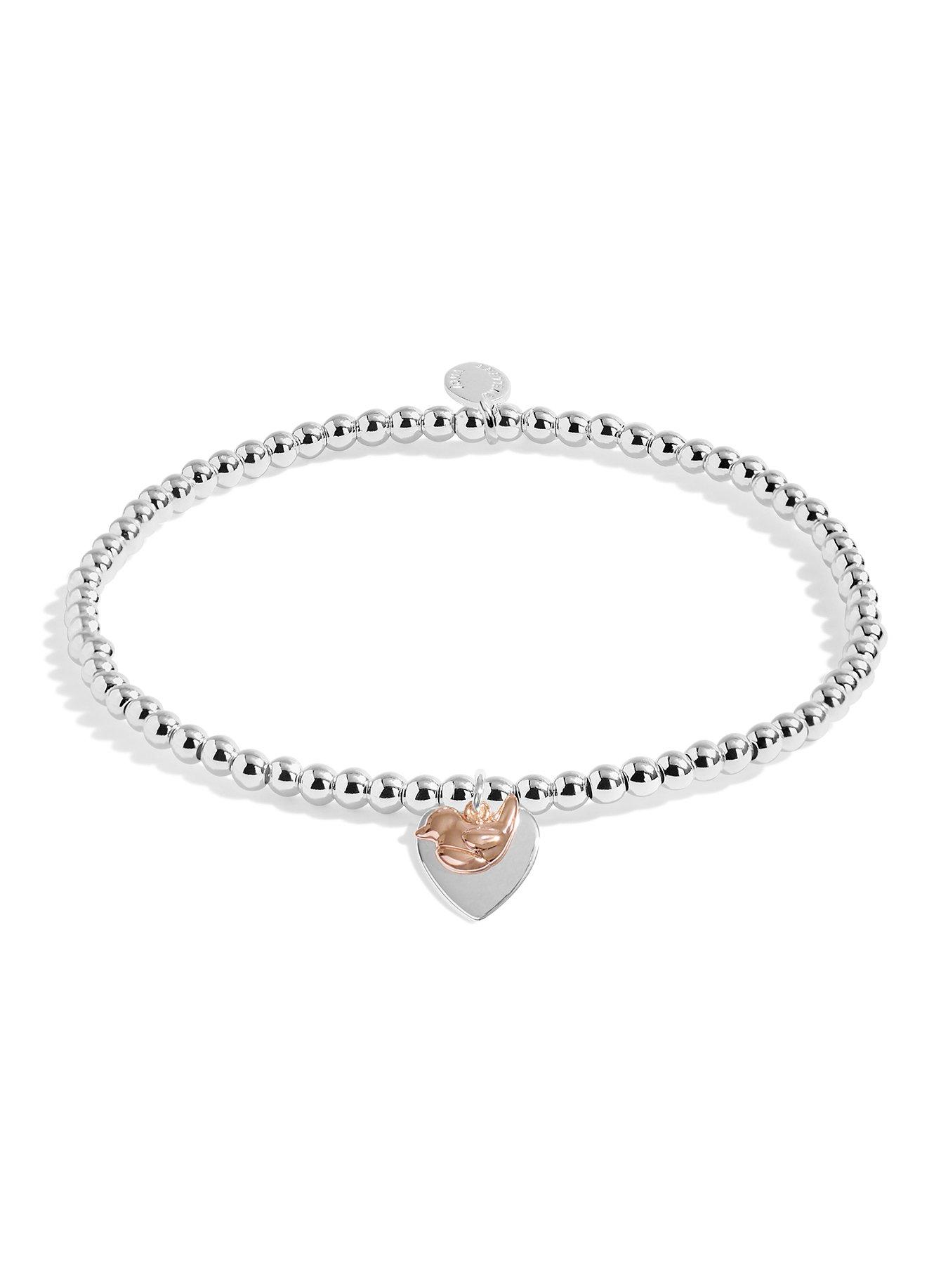 Image 4 of 5 of Joma Jewellery CHRISTMAS A LITTLE , CHRISTMAS ROBIN , Silver Plated , Bracelet , 17.5cm stretch