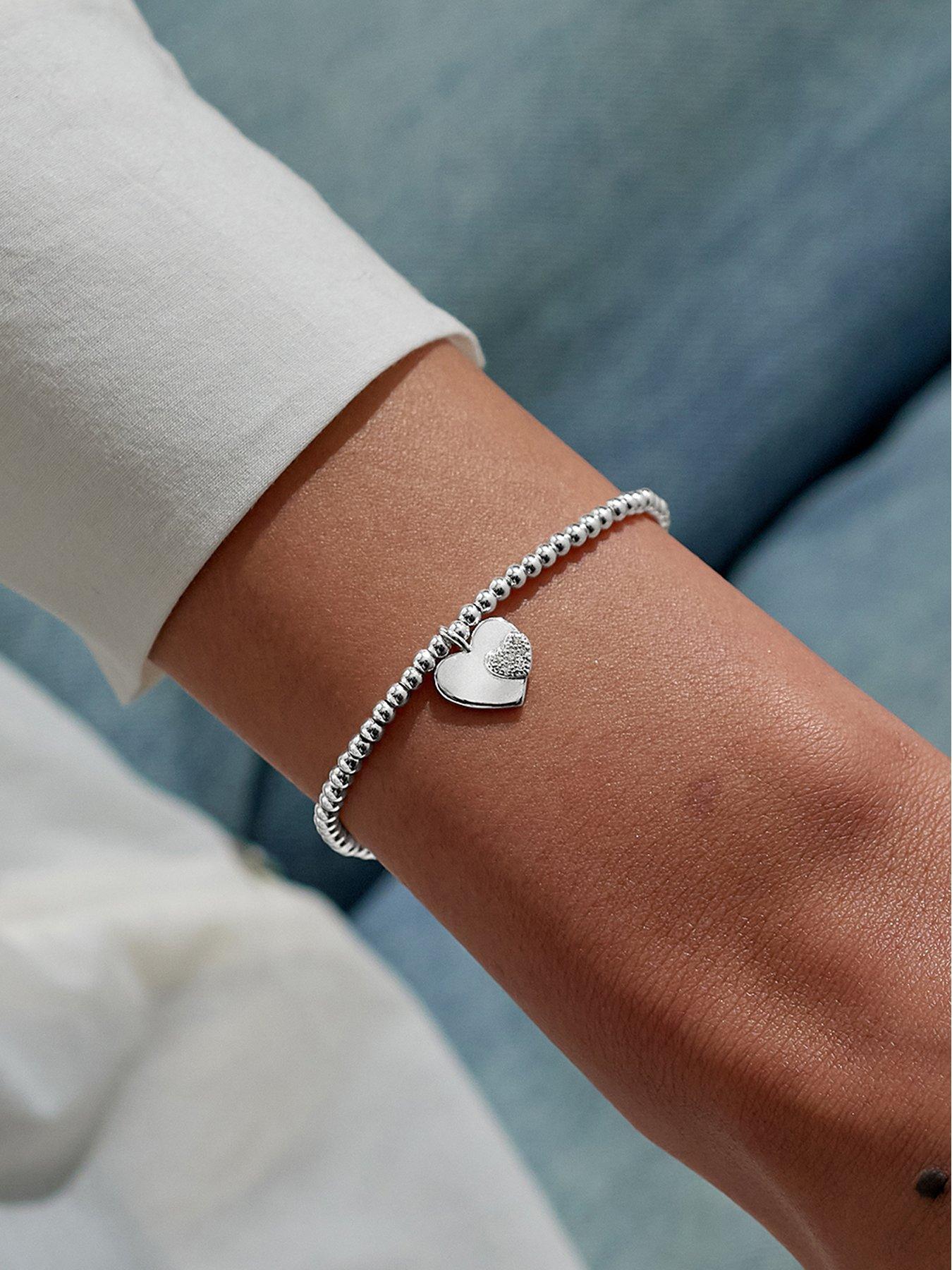 Image 2 of 5 of Joma Jewellery CHRISTMAS A LITTLE , MERRY CHRISTMAS WONDERFUL MUM , Silver Plated , Bracelet , 17.5cm stretch