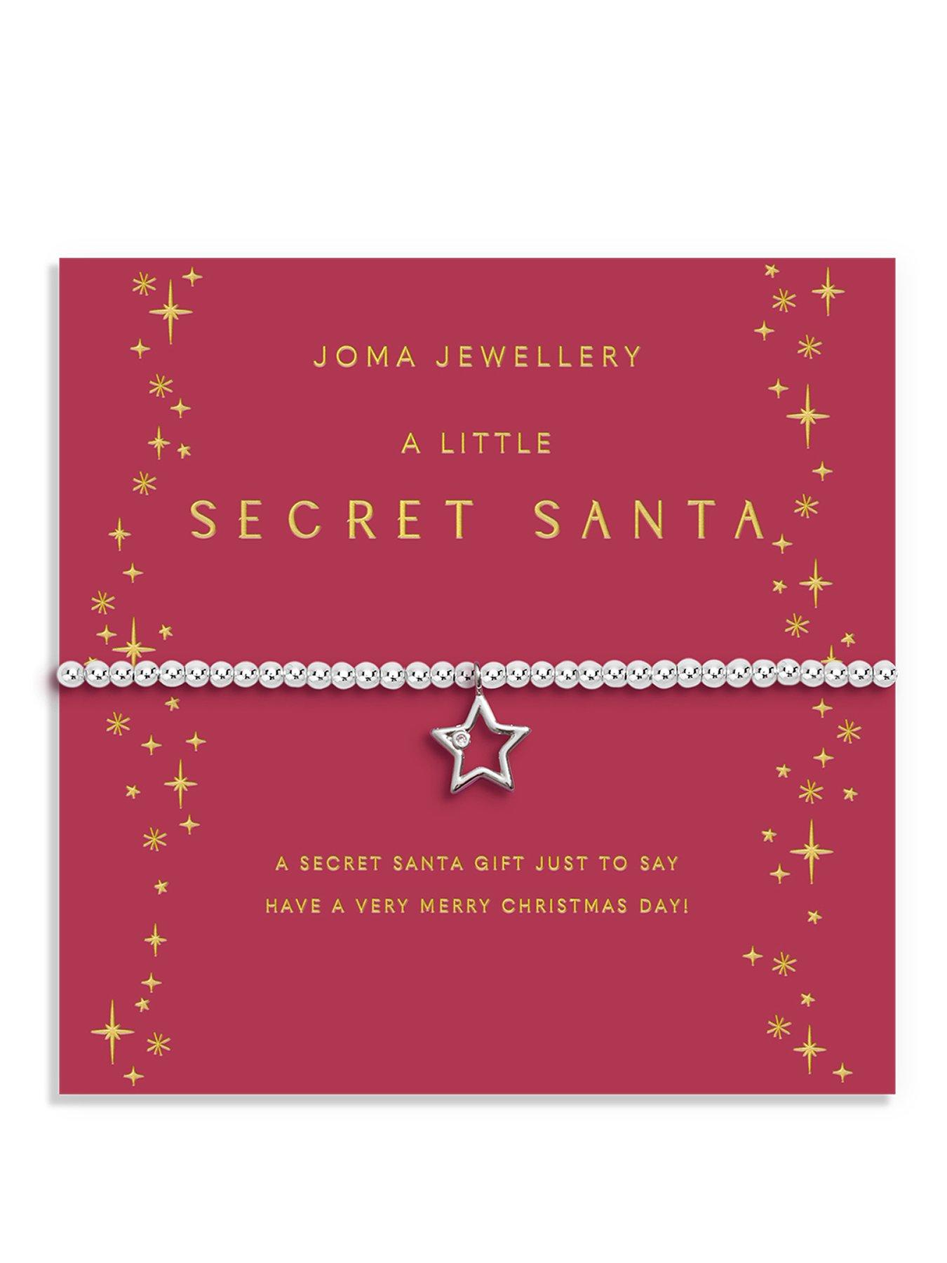 undefined CHRISTMAS A LITTLE , SECRET SANTA , Silver Plated , Bracelet , 17.5cm stretch