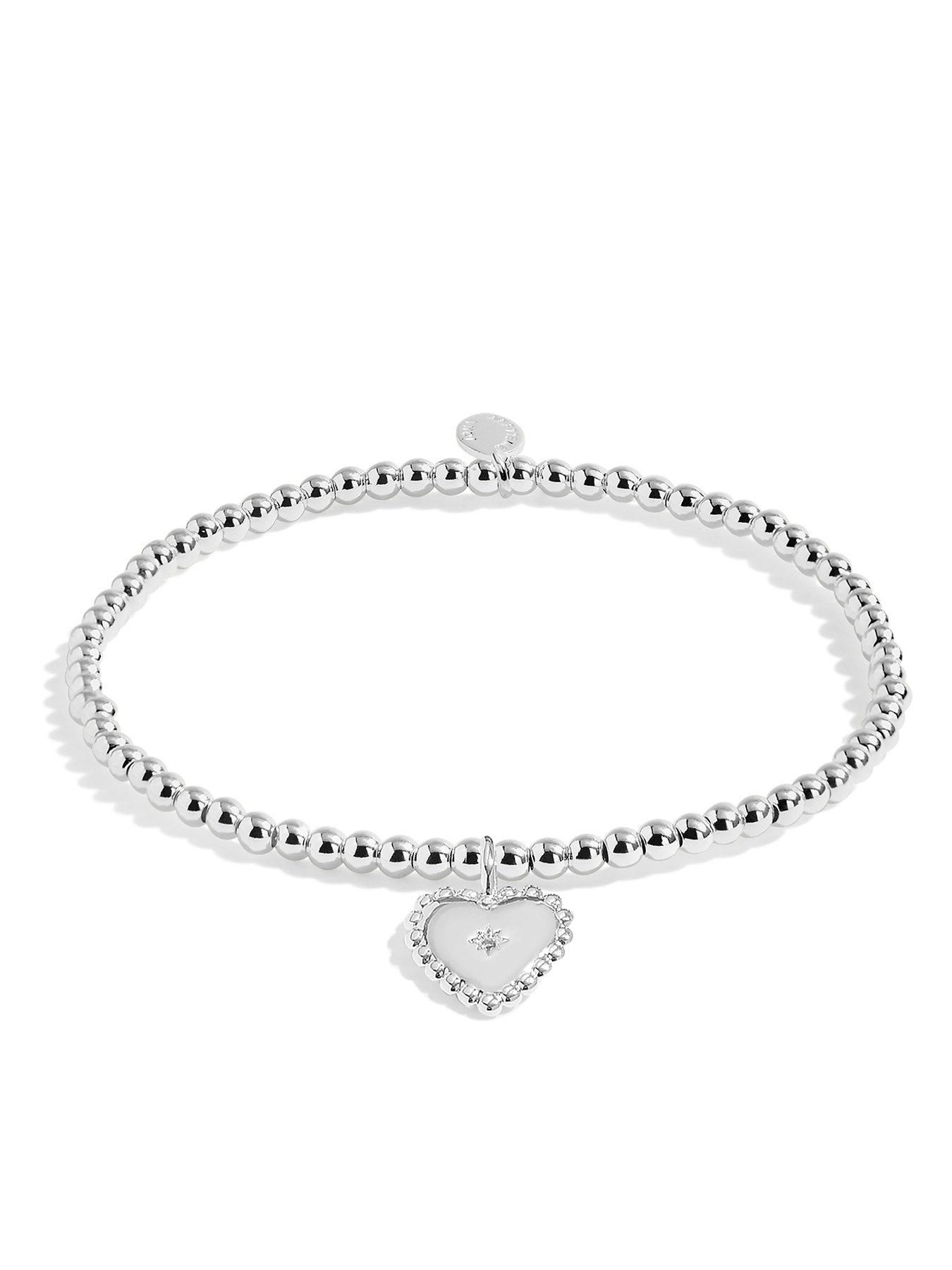 Image 3 of 4 of Joma Jewellery LOVE FROM SANTA , MERRY CHRISTMAS GRANDDAUGHTER , Silver Plated , Bracelet , 15.5cm stretch