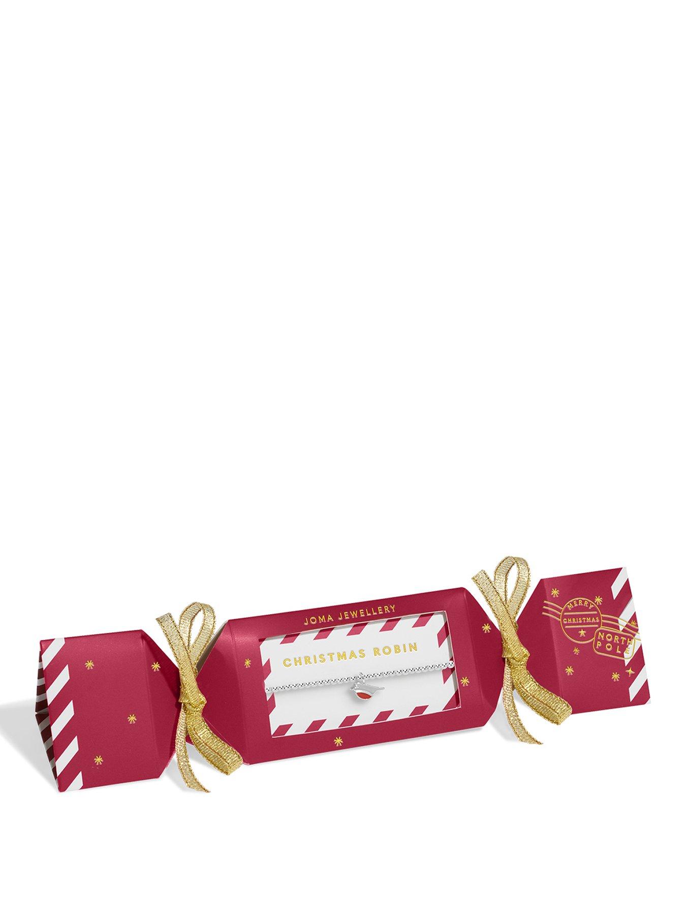 Image 1 of 4 of Joma Jewellery KIDS' CHRISTMAS CRACKER , CHRISTMAS ROBIN , Silver Plated , Bracelet , 15.5cm stretch