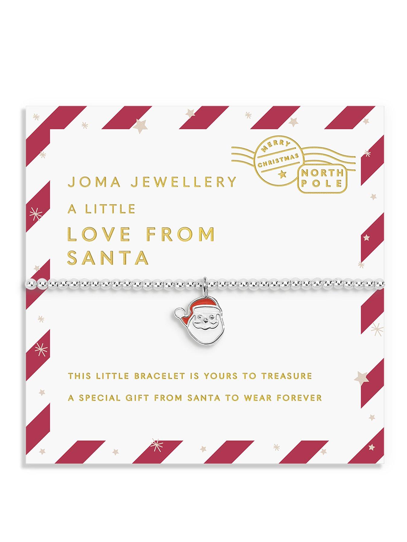 undefined LOVE FROM SANTA , LOVE FROM SANTA , Silver Plated , Bracelet , 15.5cm stretch