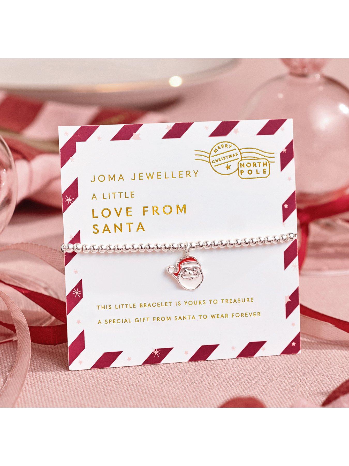 Image 2 of 5 of Joma Jewellery LOVE FROM SANTA , LOVE FROM SANTA , Silver Plated , Bracelet , 15.5cm stretch