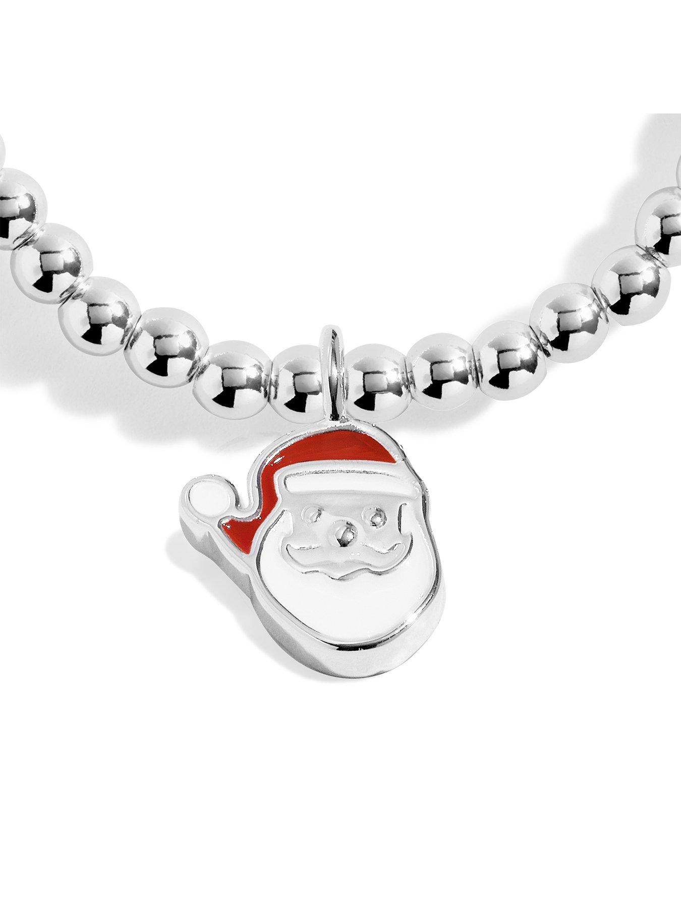 Image 3 of 5 of Joma Jewellery LOVE FROM SANTA , LOVE FROM SANTA , Silver Plated , Bracelet , 15.5cm stretch