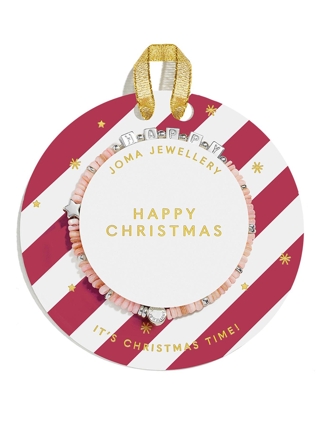 Image 1 of 5 of Joma Jewellery KIDS' HAPPY LITTLE MOMENTS , HAPPY CHRISTMAS , Silver Plated , Bracelet , 15.5cm stretch