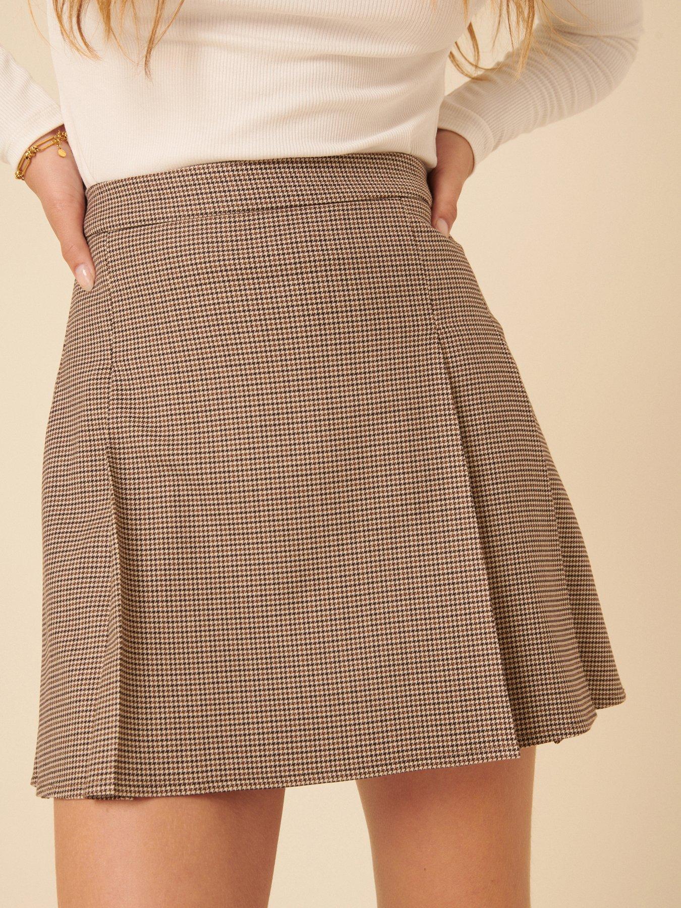 Image 3 of 5 of Nobodys Child Jessie Pleated Mini Skirt - Multi