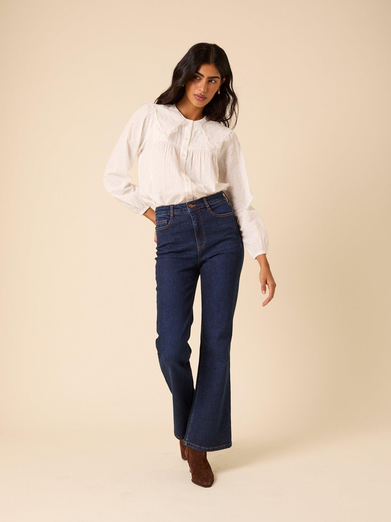 Image 4 of 5 of Nobodys Child Augusta Blouse - White