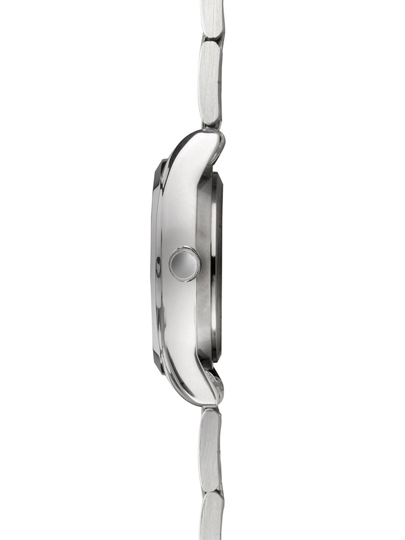 Image 3 of 6 of Sekonda Womens Catherine Silver Stainless Steel Bracelet with Pink Mother of Pearl Dial Analogue Watch Gift Set
