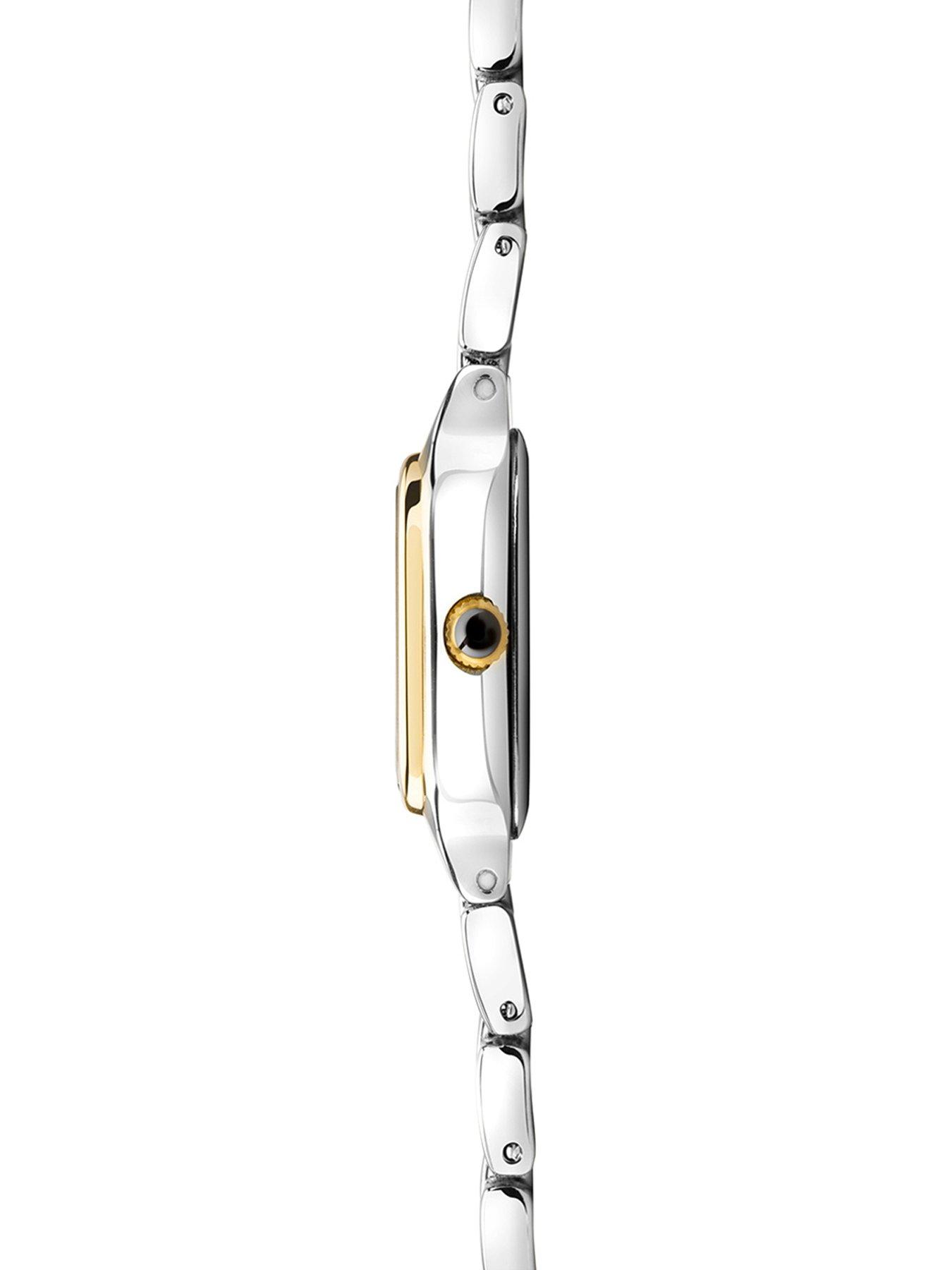 Image 3 of 6 of Sekonda Womens Monica Two Tone Alloy Bracelet with White Dial Analogue Watch Gift Set