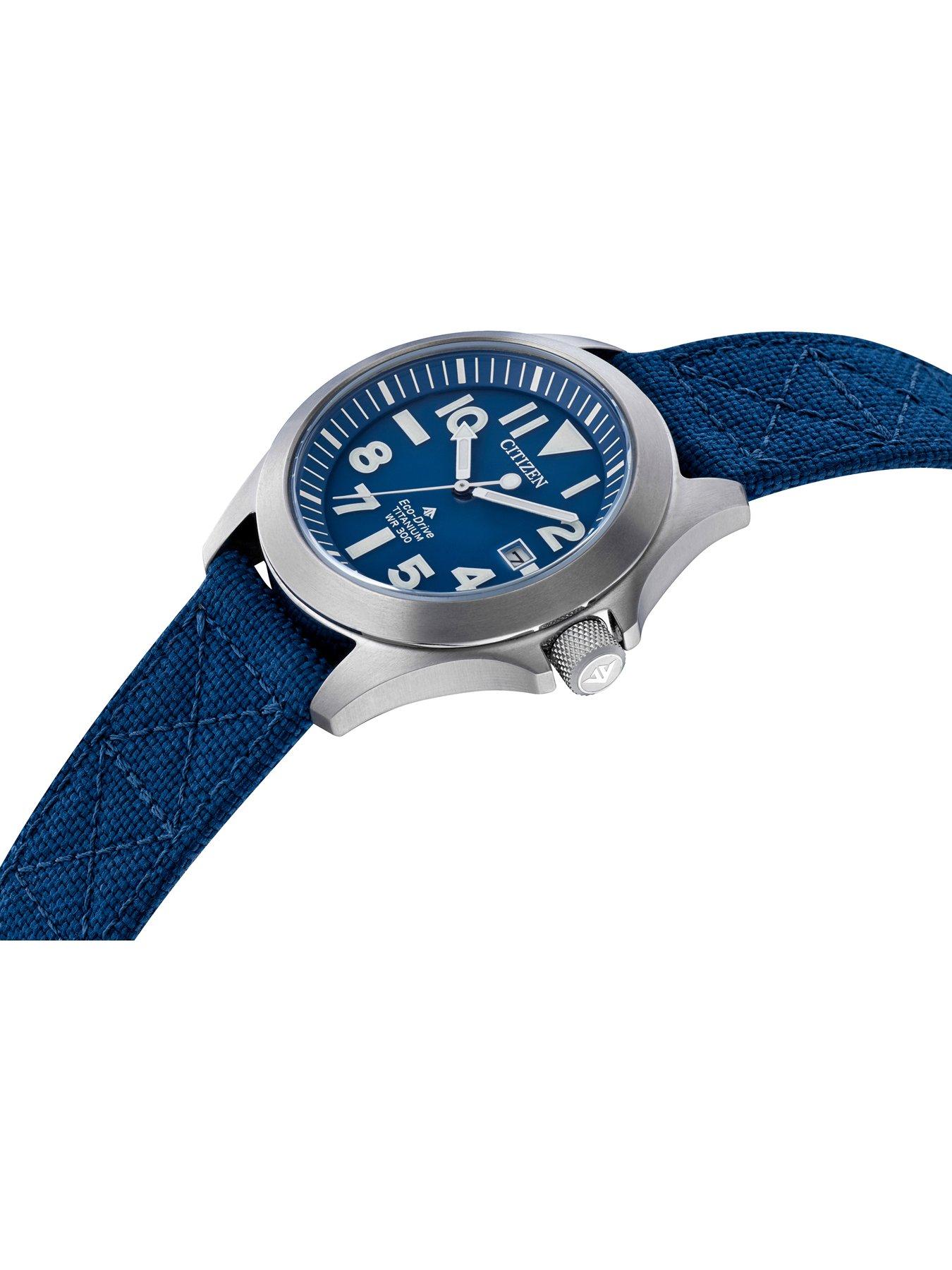  image of citizen-gents-eco-drive-titanium-wr300