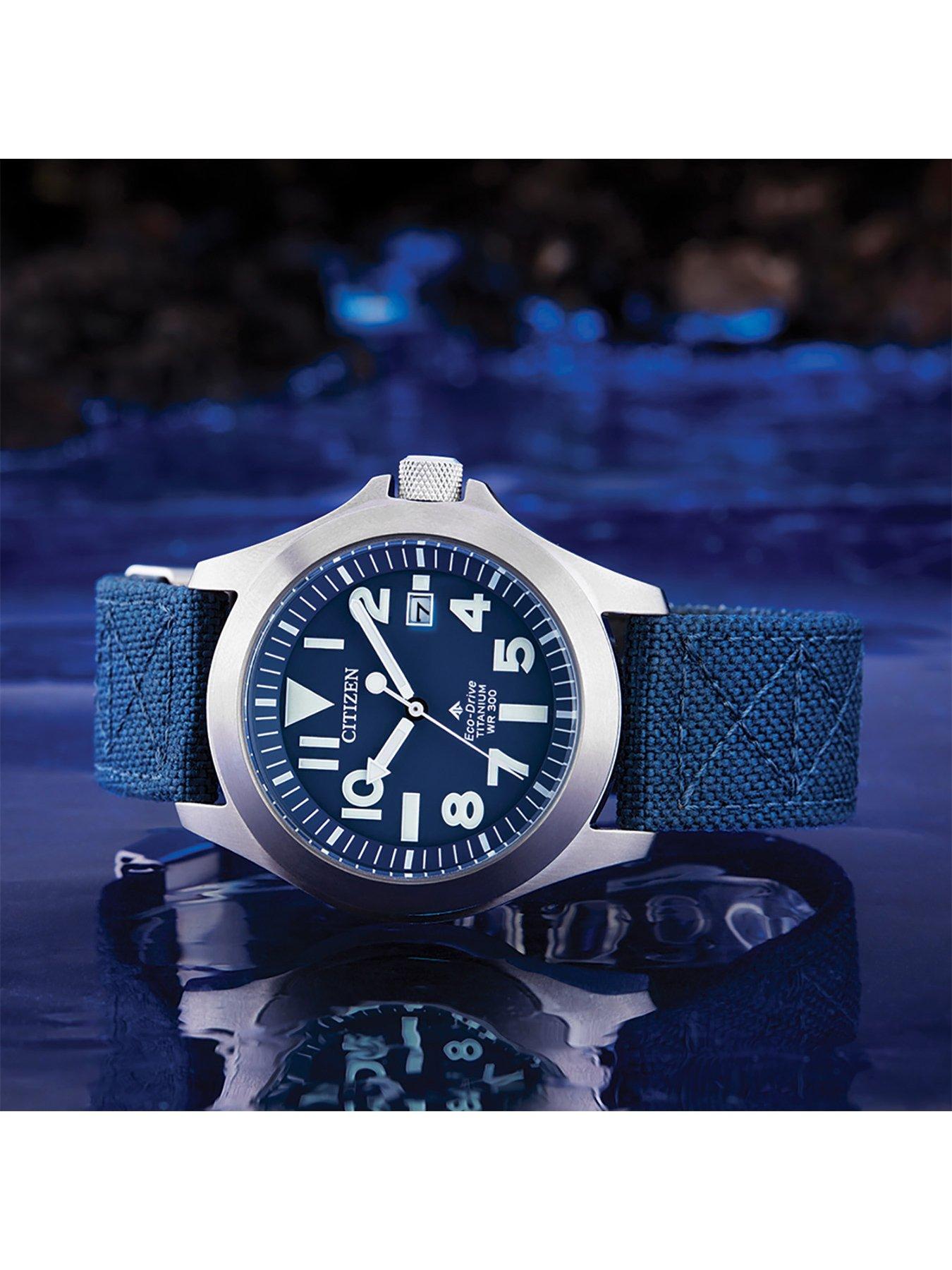  image of citizen-gents-eco-drive-titanium-wr300