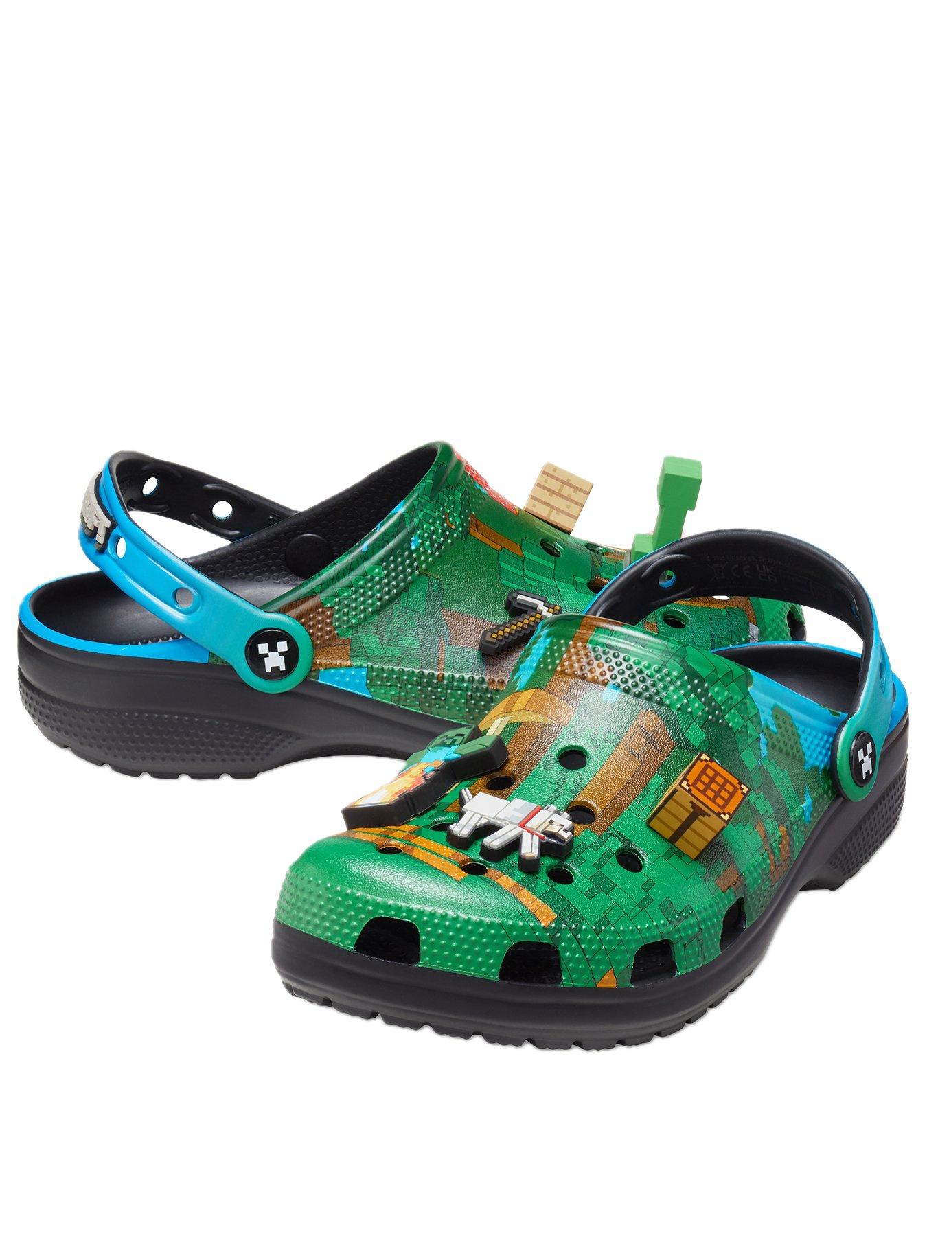 stillFront image of crocs-crocs-mens-classic-minecraft-clog-sandal