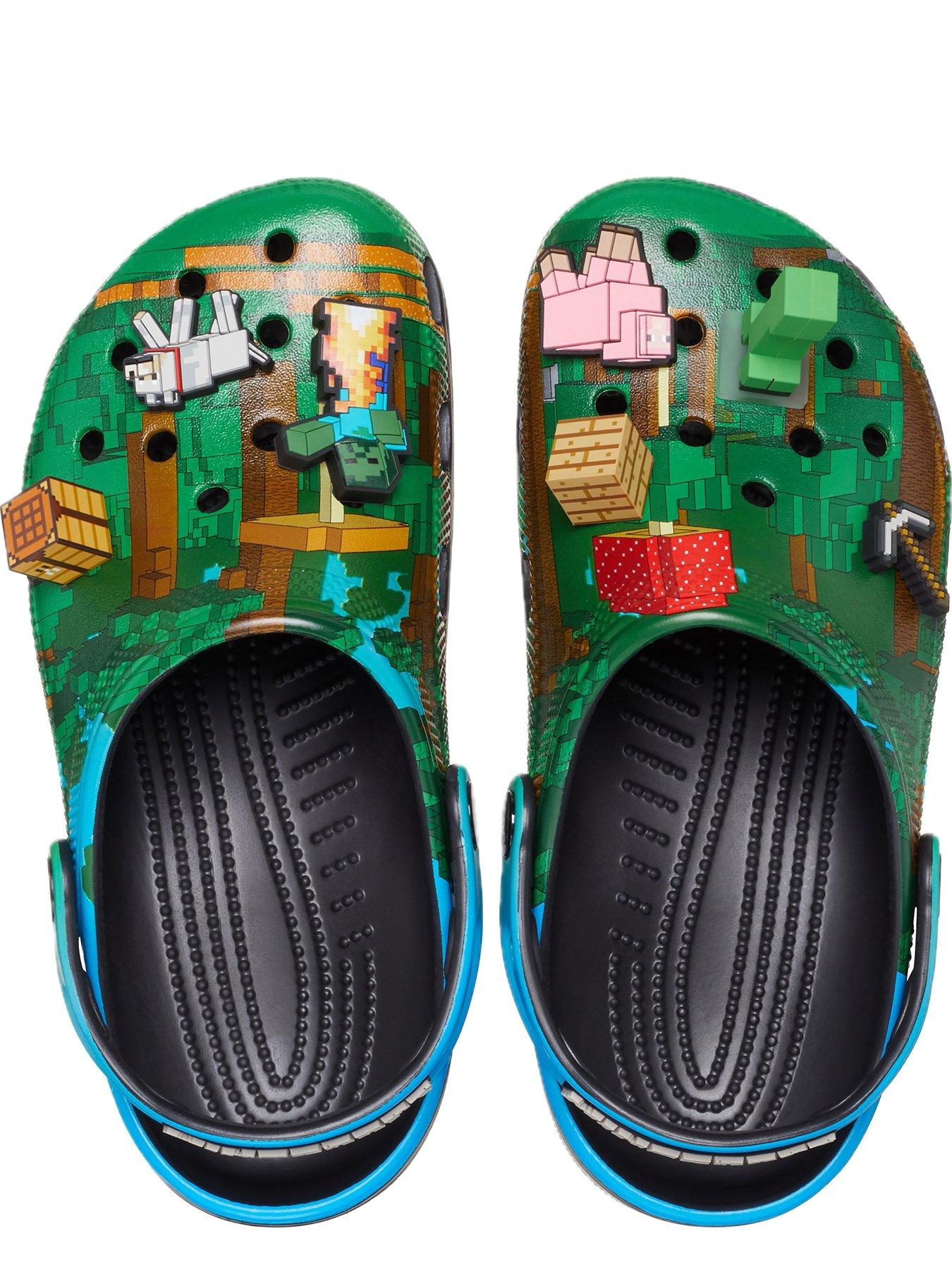  image of crocs-crocs-mens-classic-minecraft-clog-sandal