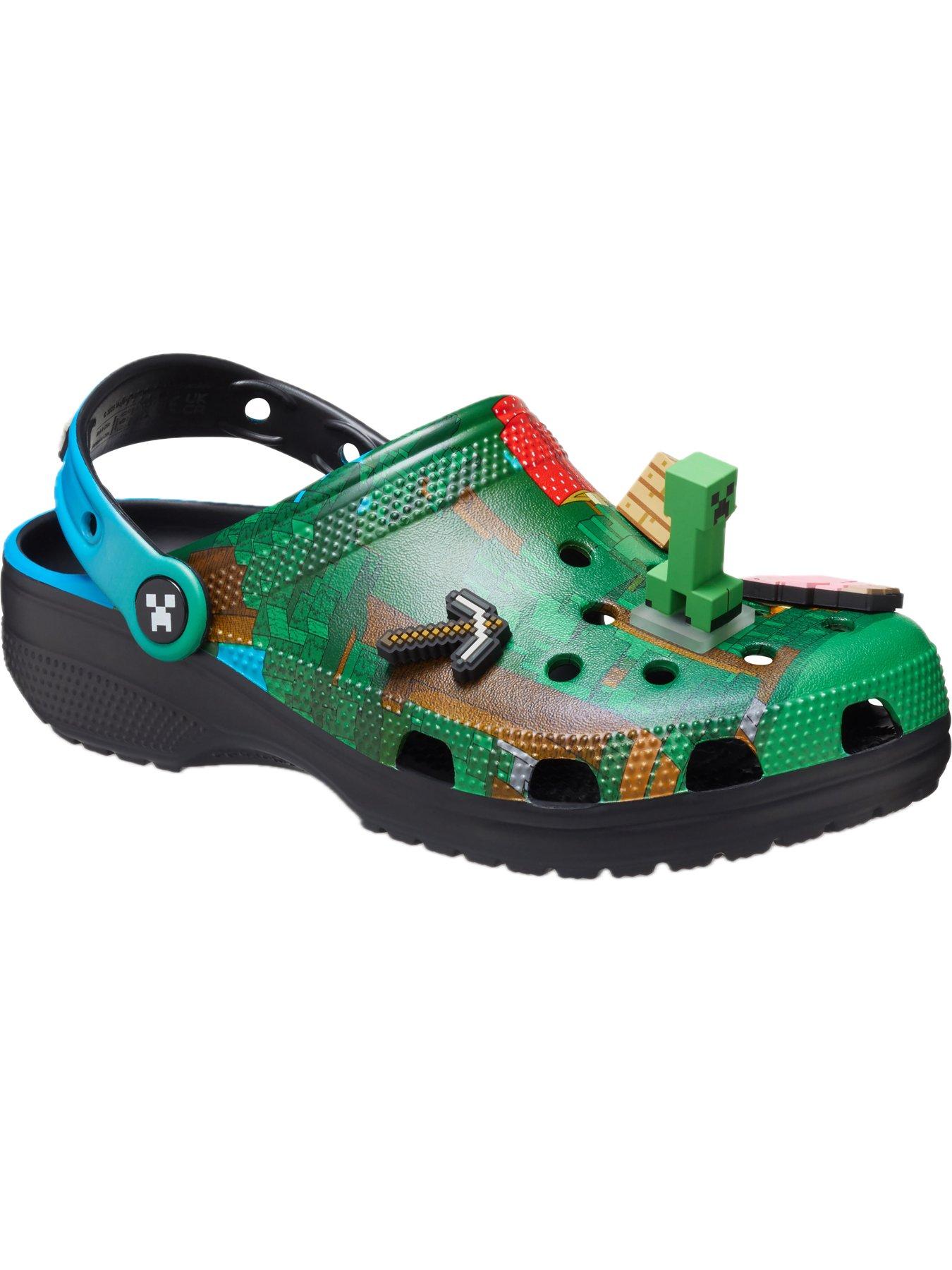  image of crocs-crocs-mens-classic-minecraft-clog-sandal