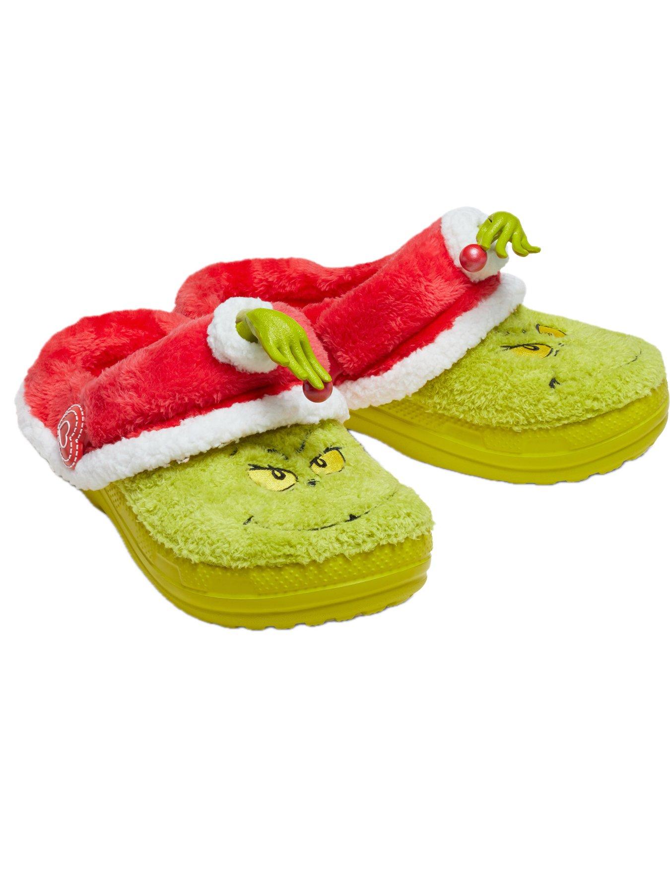 Image 6 of 7 of Crocs Men's Classic The Grinch Lined Clog Sandal - Multi