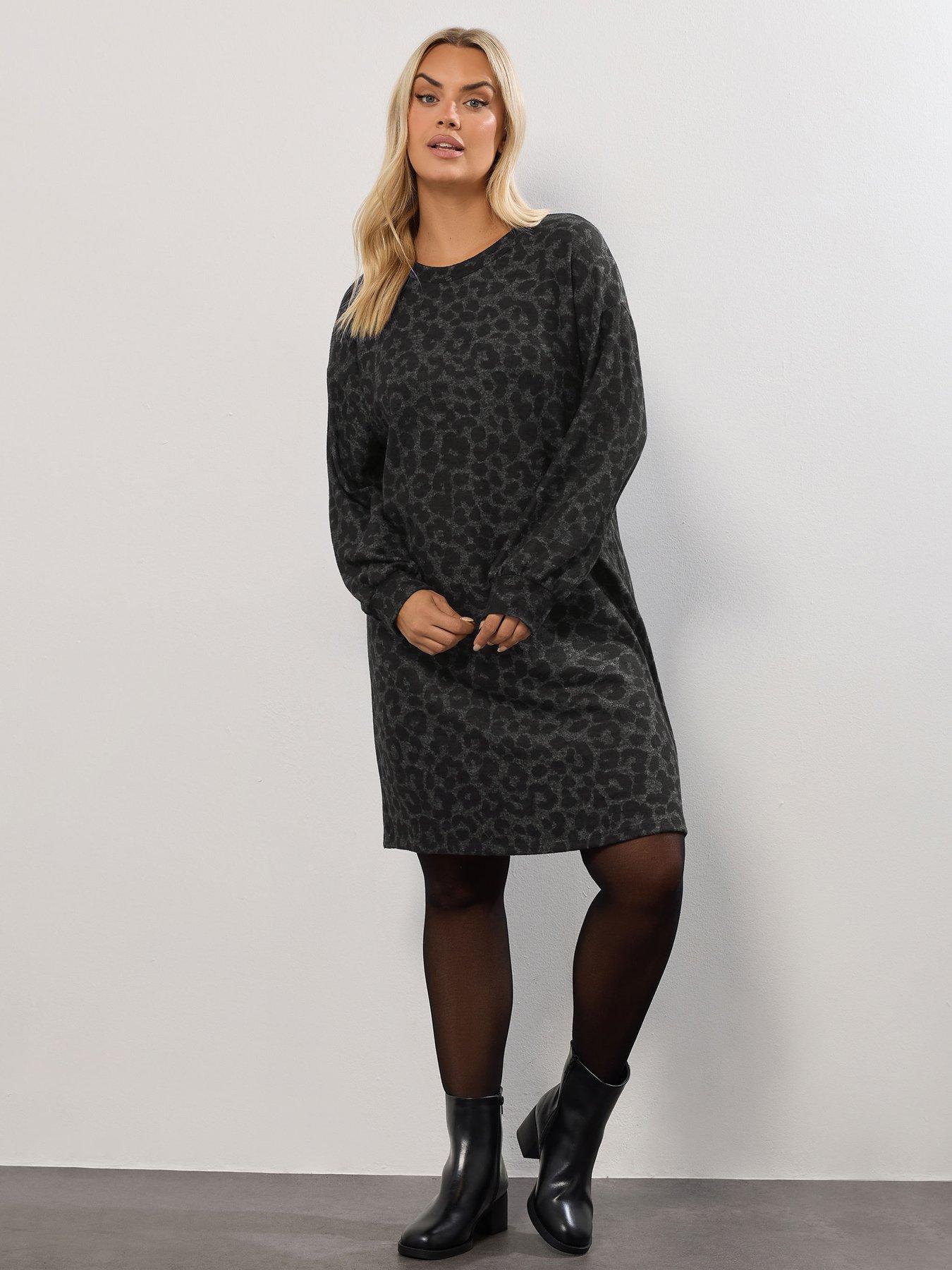 Yours Curve Balloon Sleeve Dress