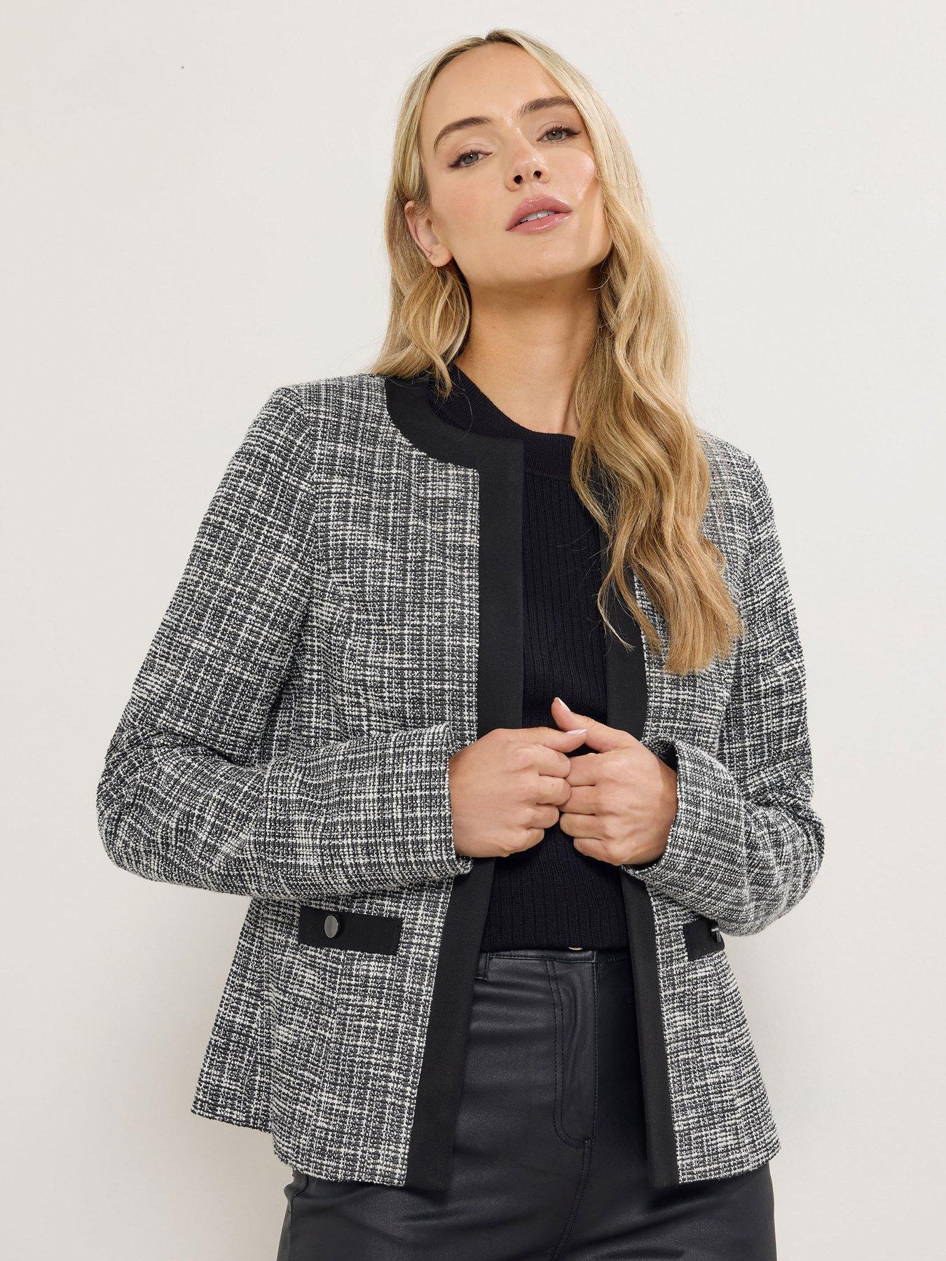 long-tall-sally-boucle-jacket-black