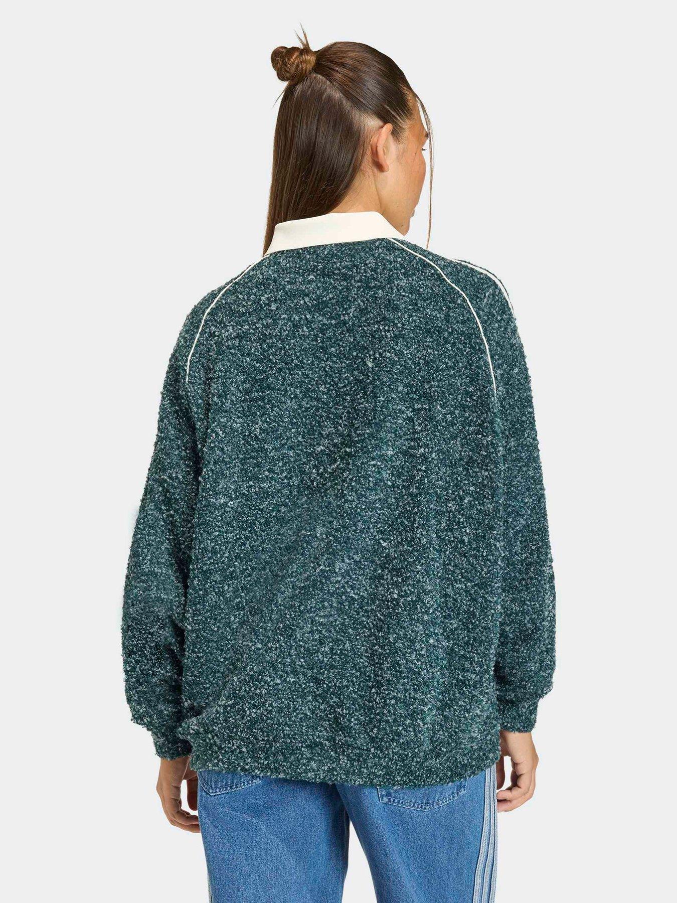 Image 2 of 5 of adidas Originals Womens Oversized Polo Crew - Multi