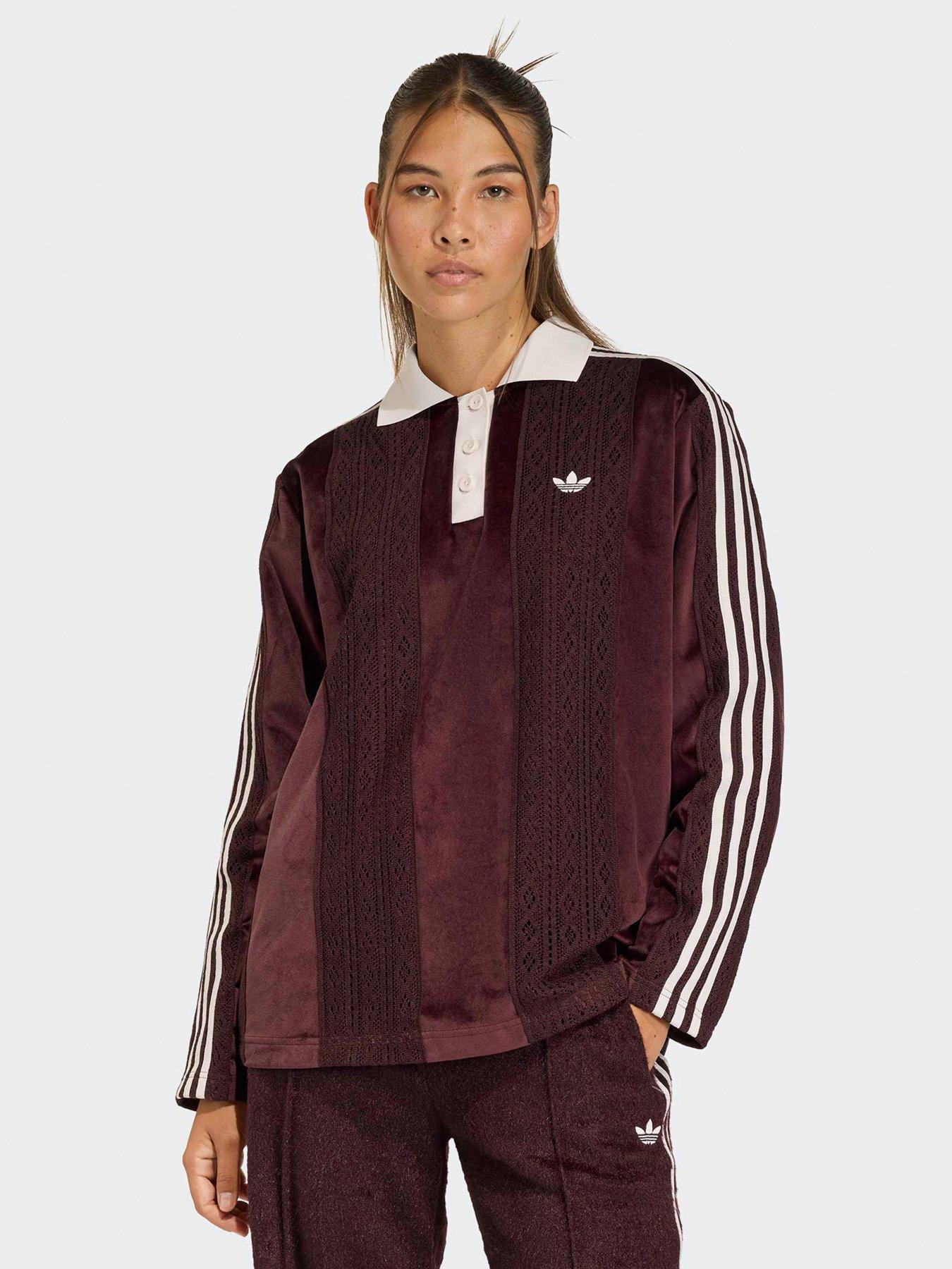adidas Originals Womens Long Sleeve Jersey - Red