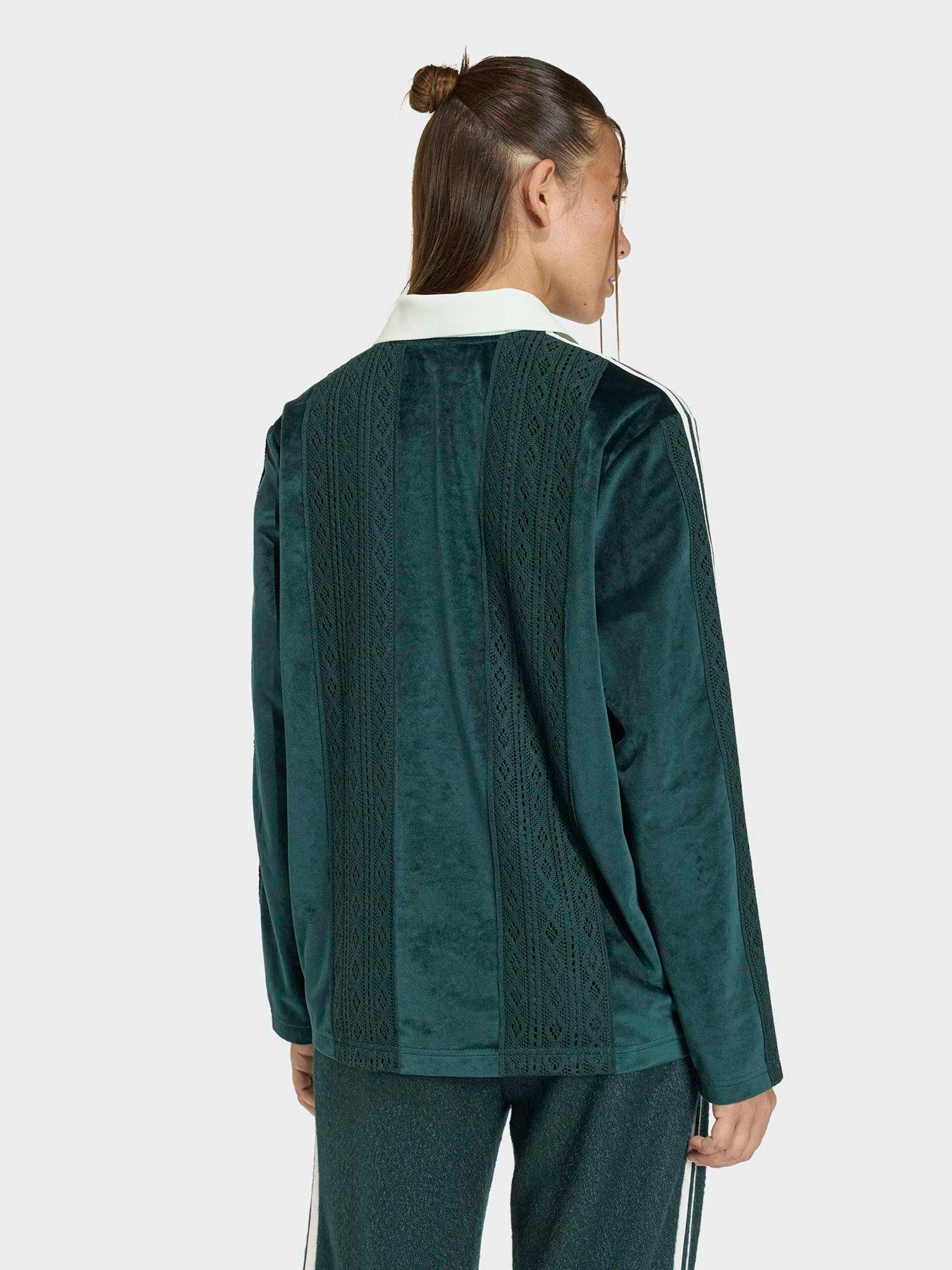 Image 2 of 5 of adidas Originals Womens Long Sleeve Jersey - Green