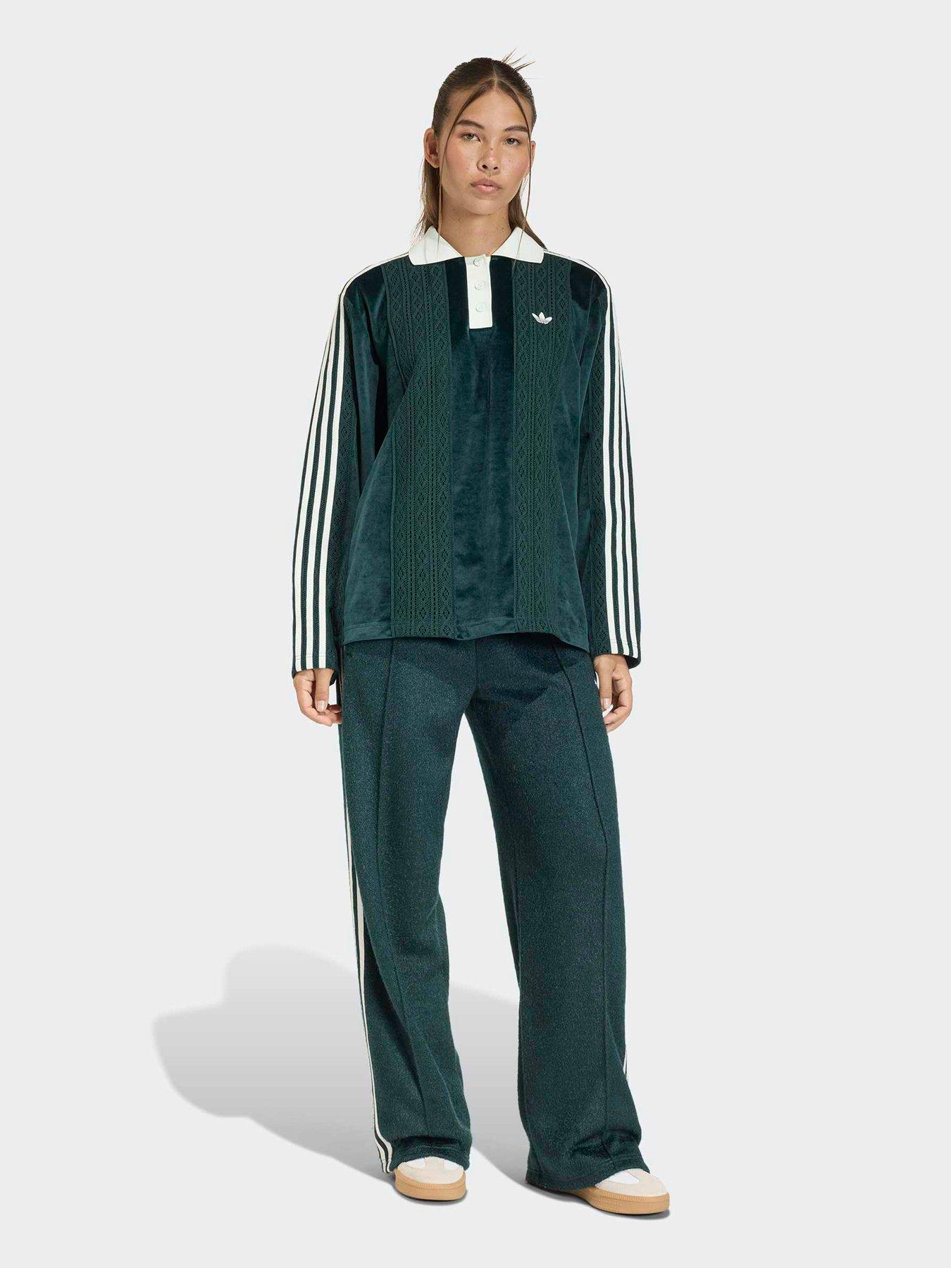 Image 3 of 5 of adidas Originals Womens Long Sleeve Jersey - Green