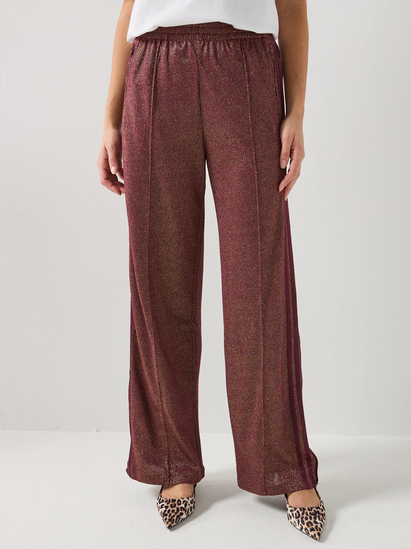 adidas-originals-womens-lurex-fire-bird-track-pants-red