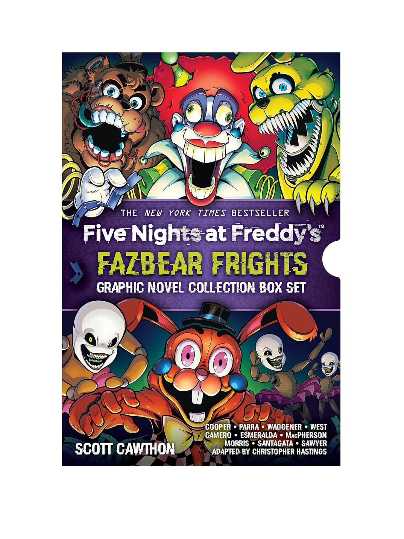  image of five-nights-at-freddys-fazbear-frights-graphic-novel-5-book-box-set