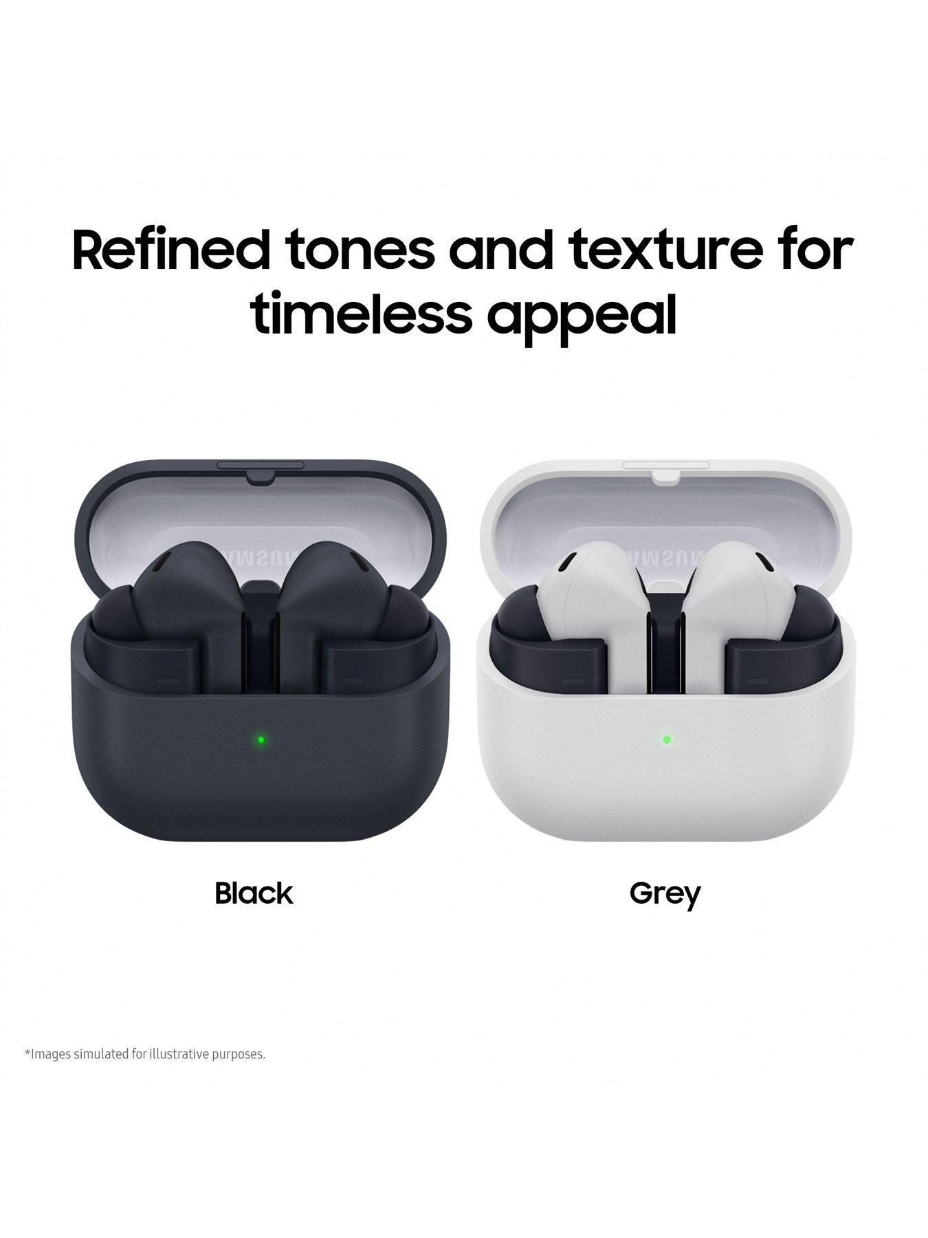 Image 3 of 7 of Samsung Buds 3 FE, Grey - Galaxy AI