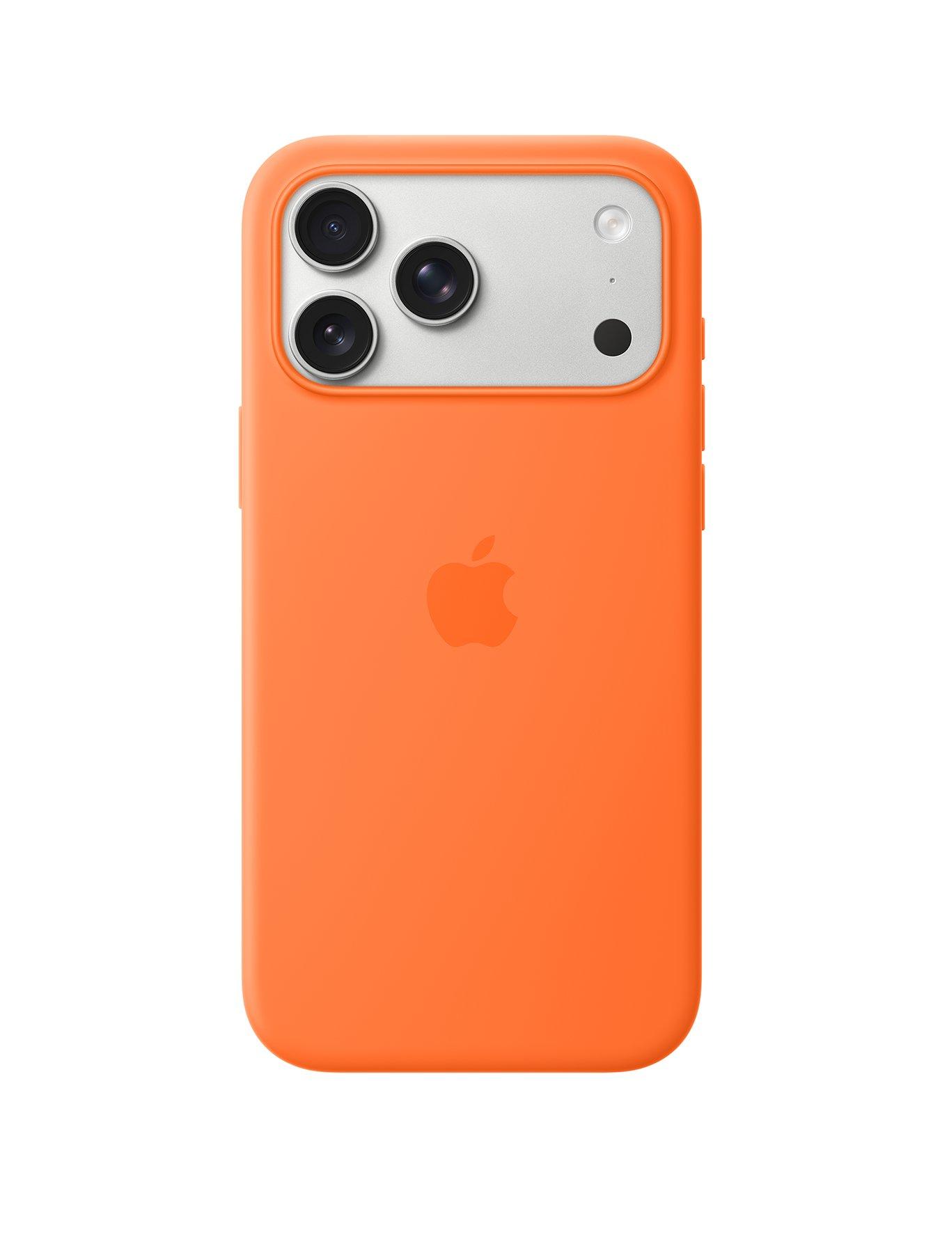 Apple iPhone 17 Pro Max Silicone Case with MagSafe – Orange