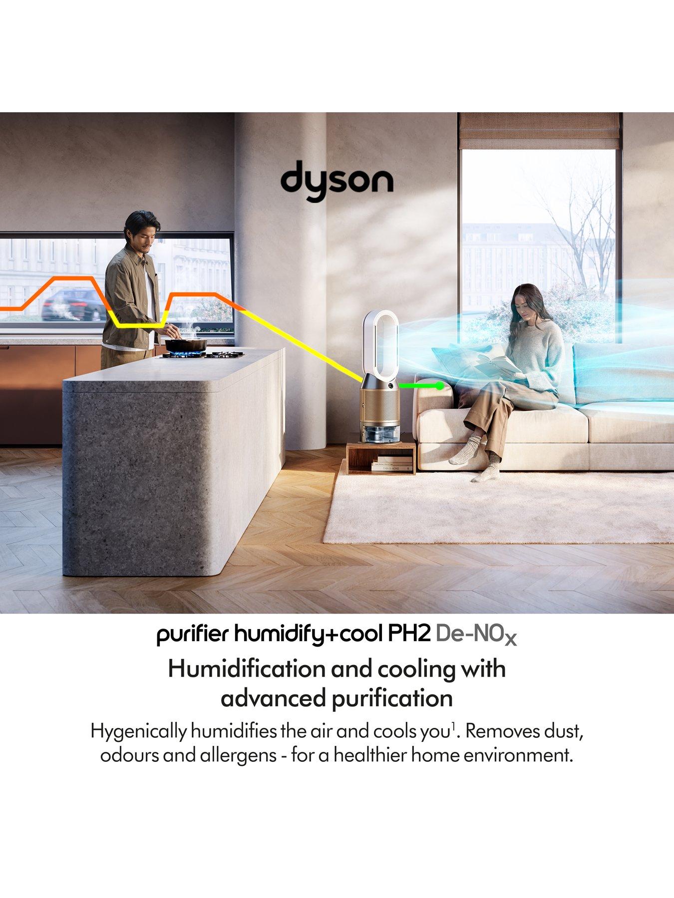 Image 2 of 8 of Dyson Purifier Humidify+Cool PH2 De-Nox purifying fan humidifier