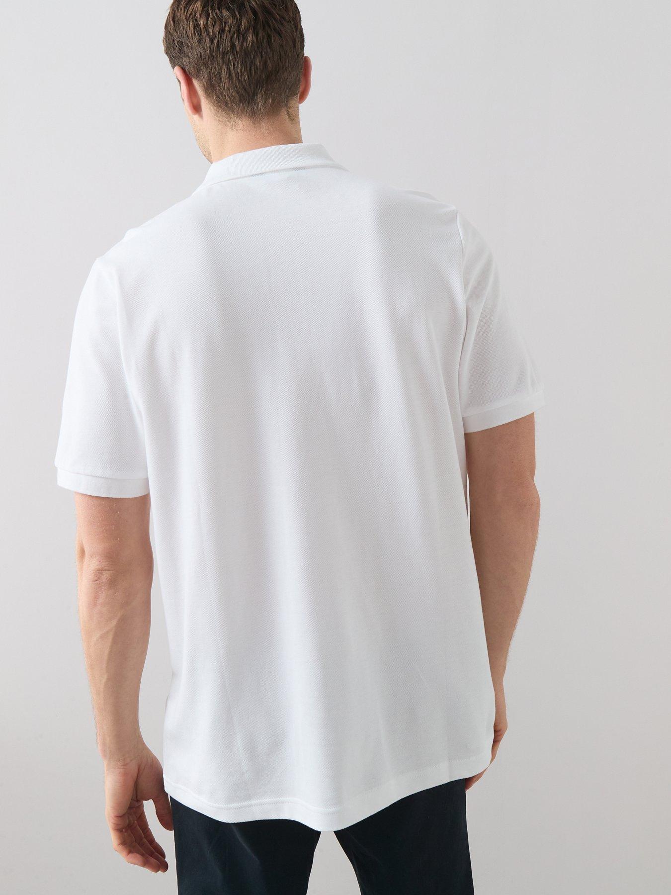 Image 2 of 6 of The Very Collection Pure Cotton Pique Polo Top - White