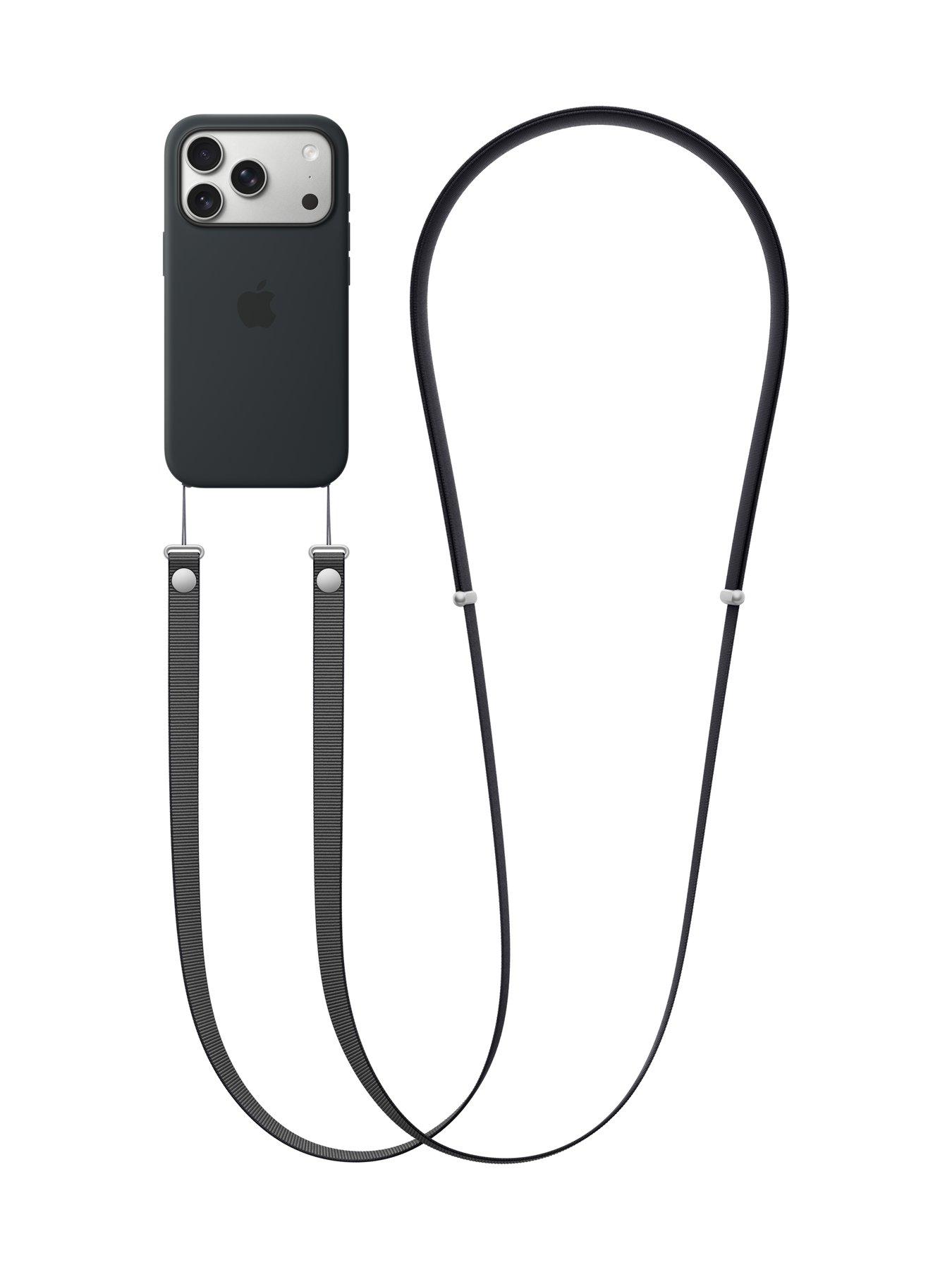 stillFront image of apple-crossbody-strap-black