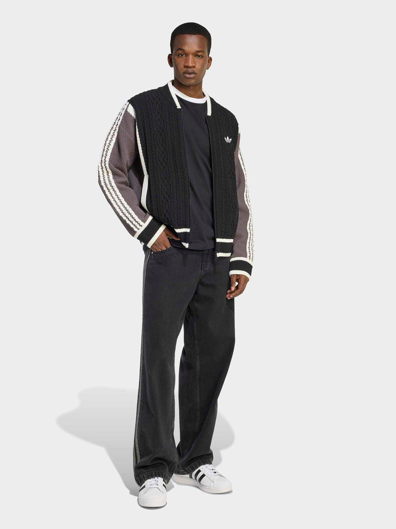 Image 3 of 5 of adidas Originals Mens Wicons Cardigan - Black
