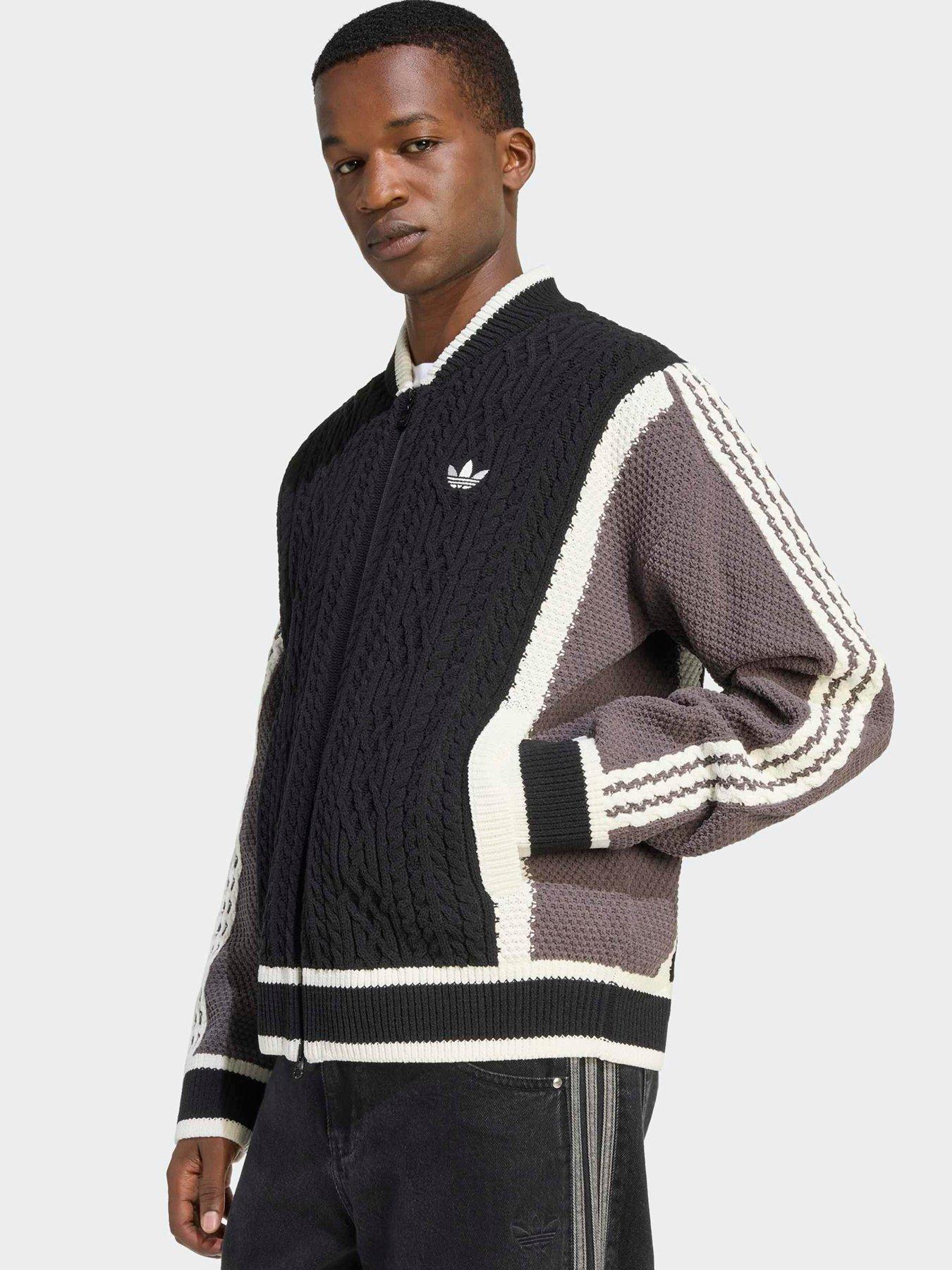 Image 4 of 5 of adidas Originals Mens Wicons Cardigan - Black