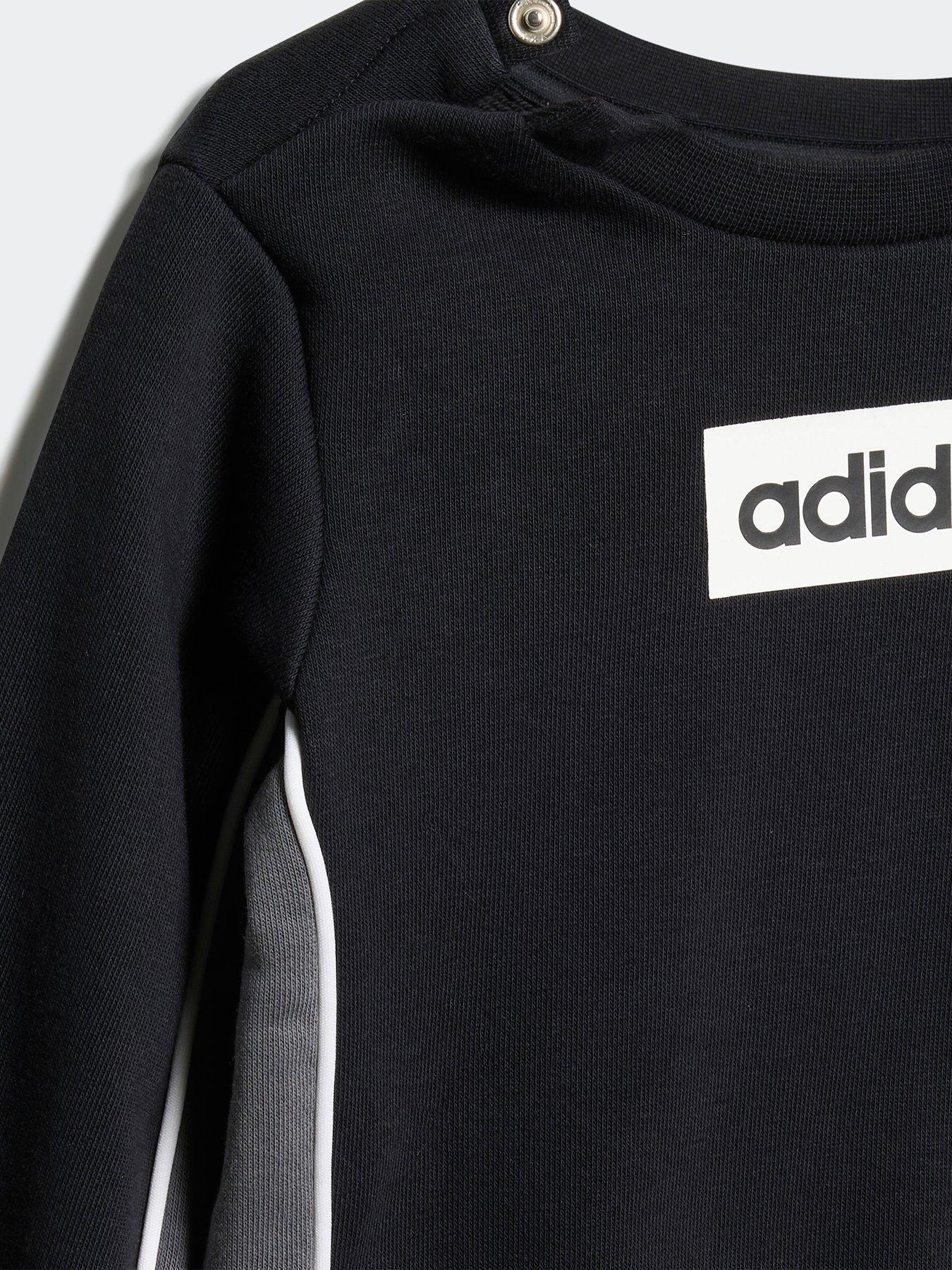 Image 4 of 5 of adidas Originals Infant Unisex Crew Set Kids - Black