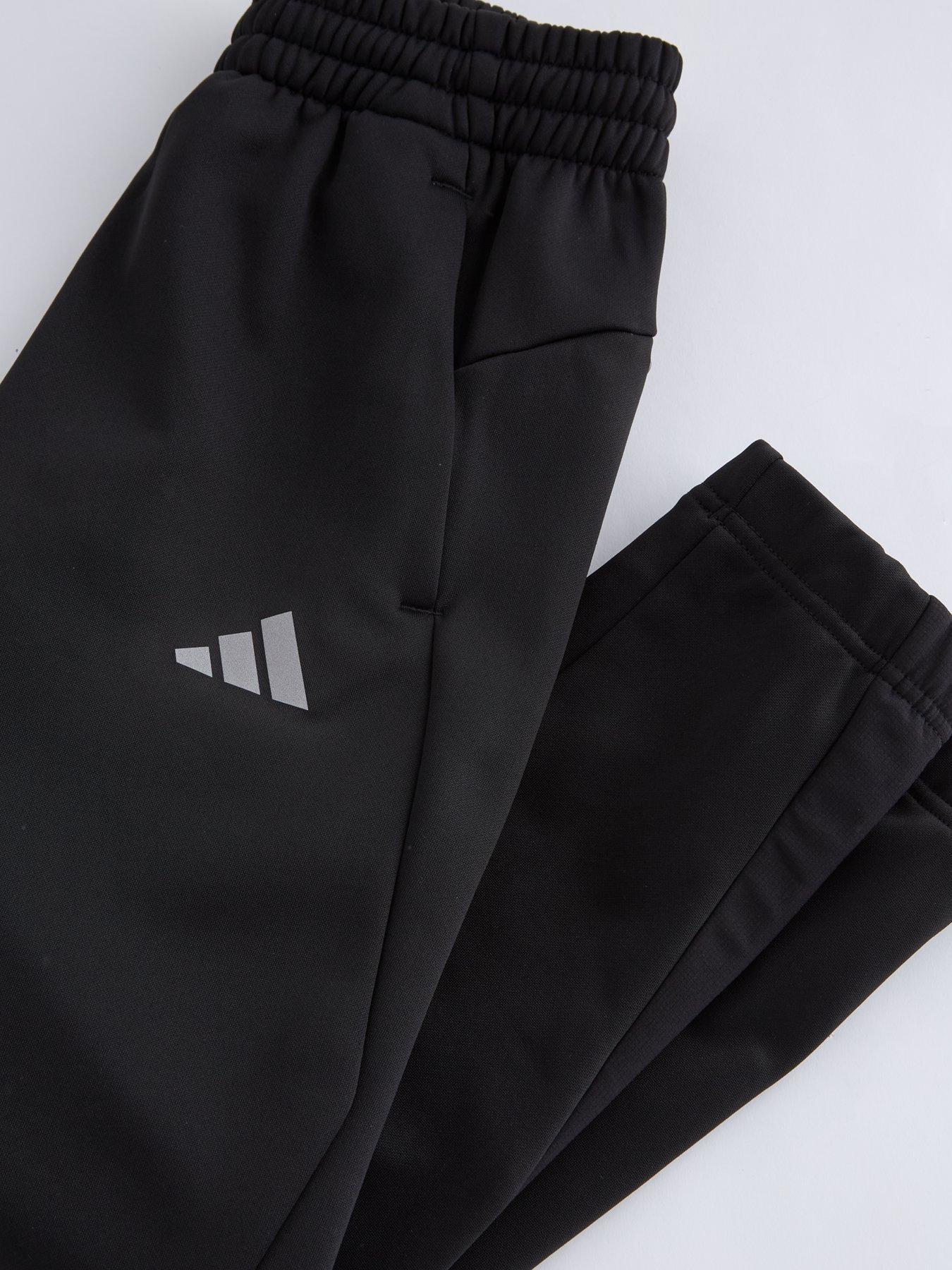  image of adidas-originals-junior-boys-climawarm-tracksuit-pants-black