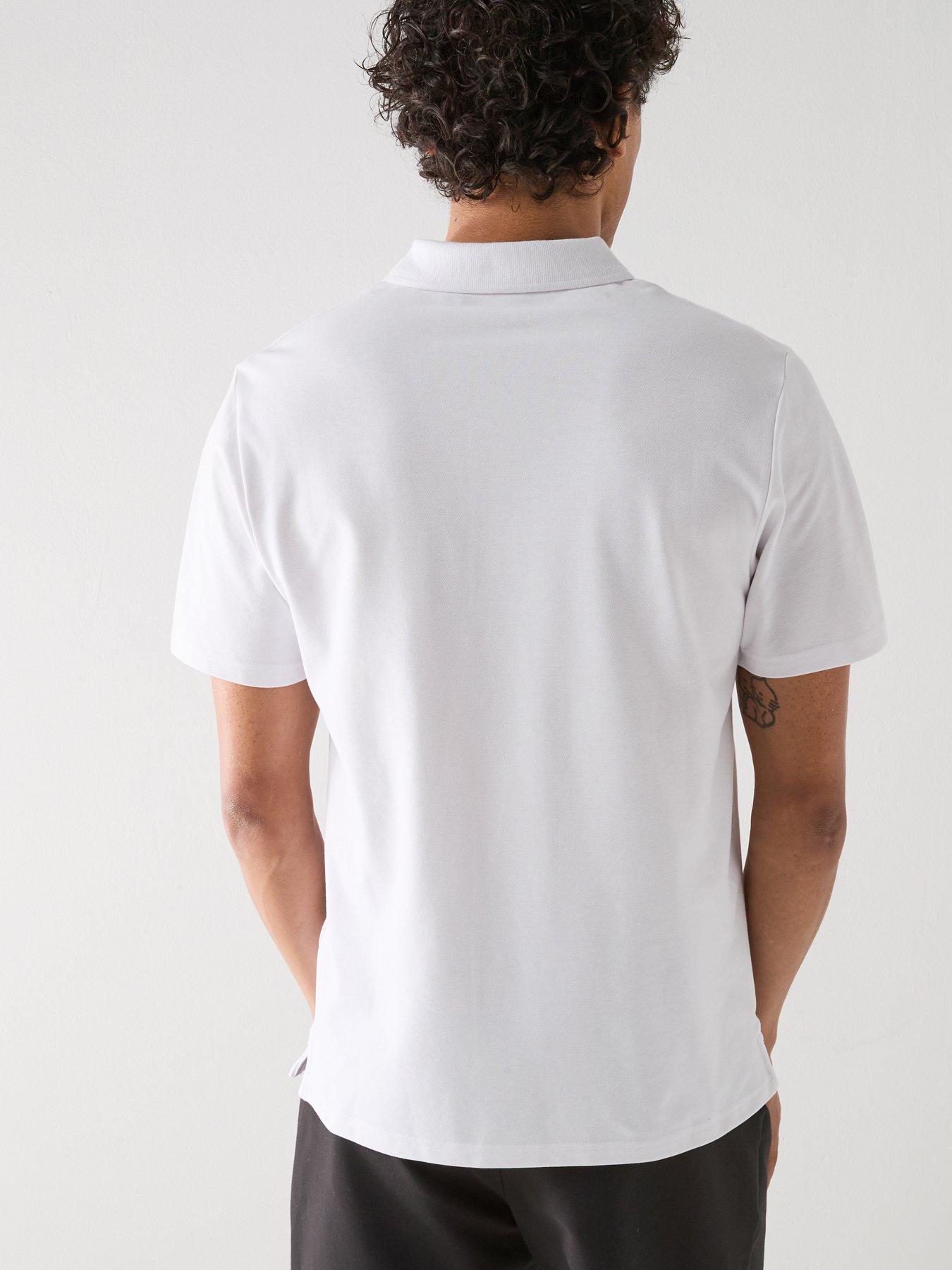  image of lyle-scott-golf-mens-core-polo-white