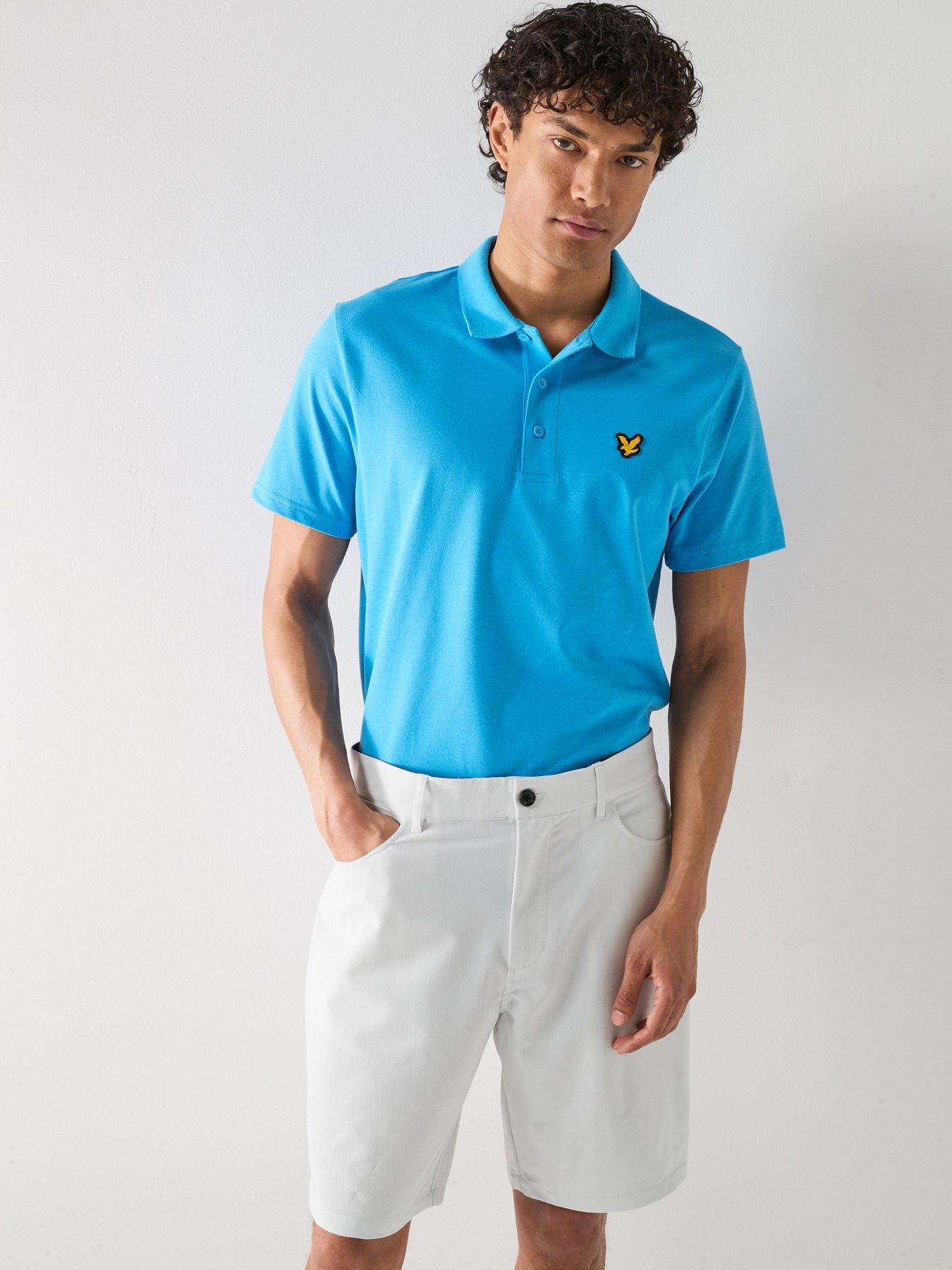Lyle & Scott Golf Mens Golf Golf Core Polo - Blue