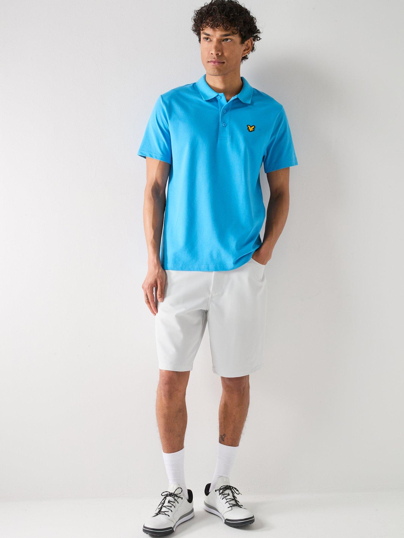  image of lyle-scott-golf-mens-core-polo-blue