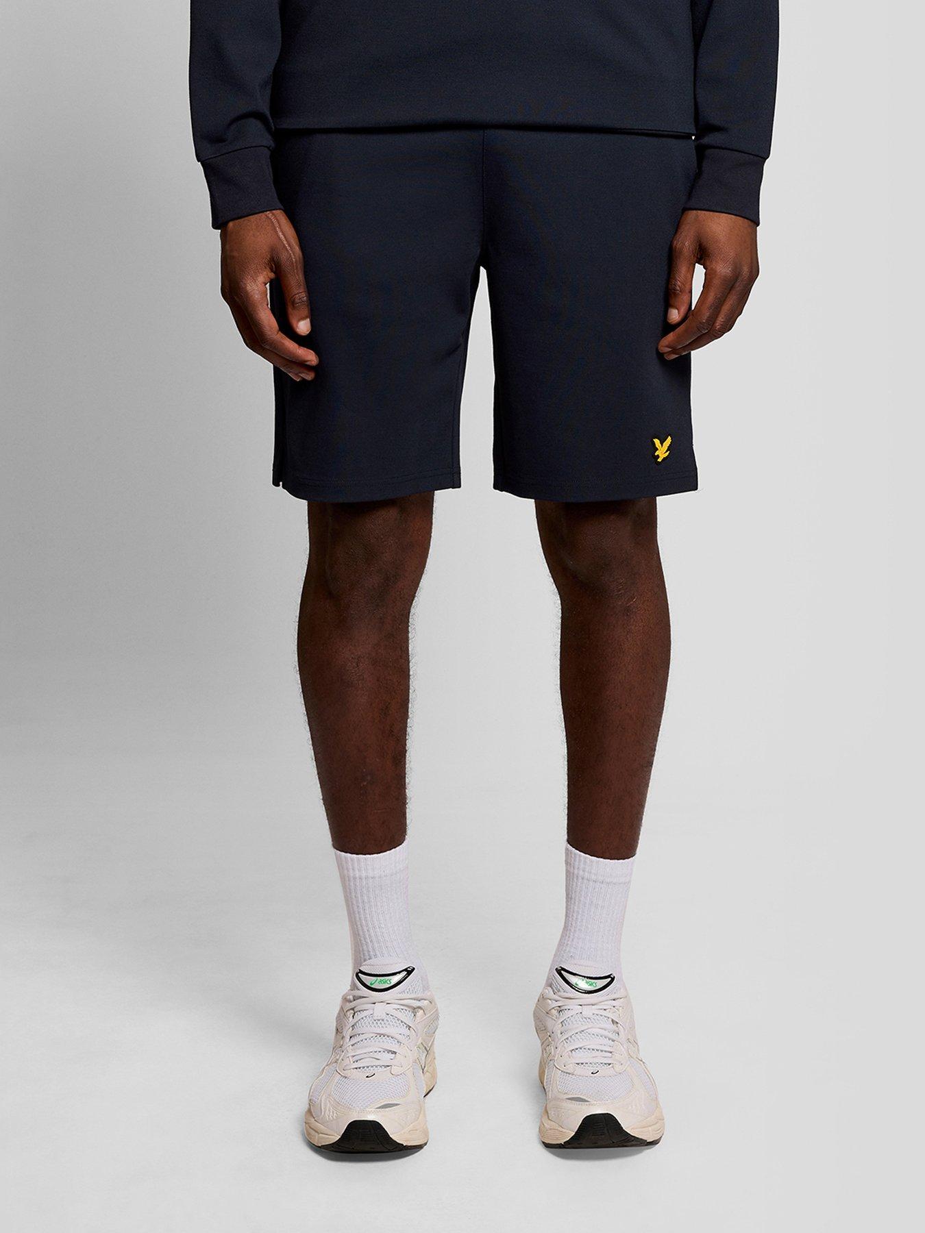 Lyle & Scott Sport Mens Fly Fleece Shorts - Black